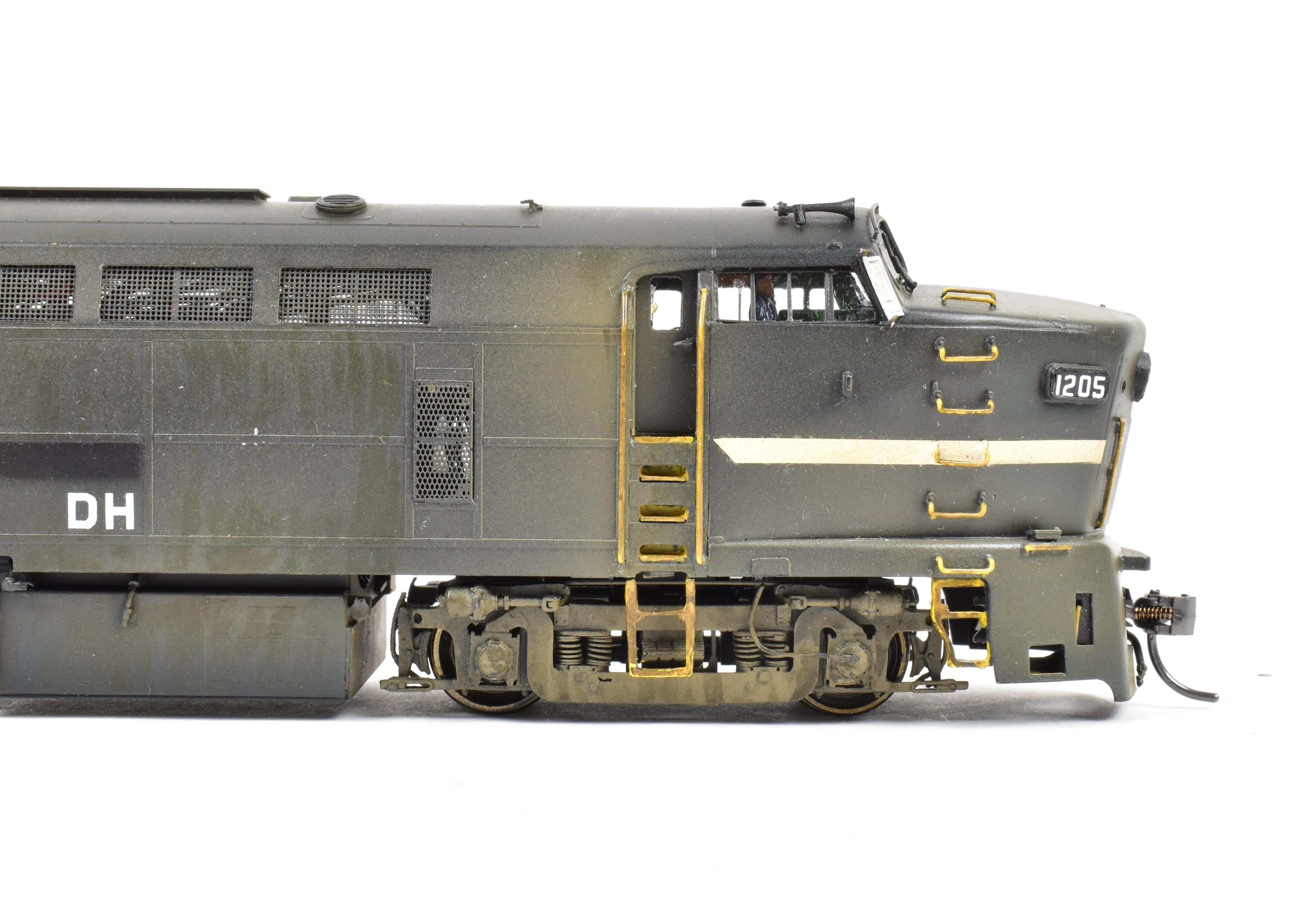 HO Brass OMI - Overland Models' D&H BLW RF-16 Shark Nose A-unit No. 1206 in NYC/D&H Patch
