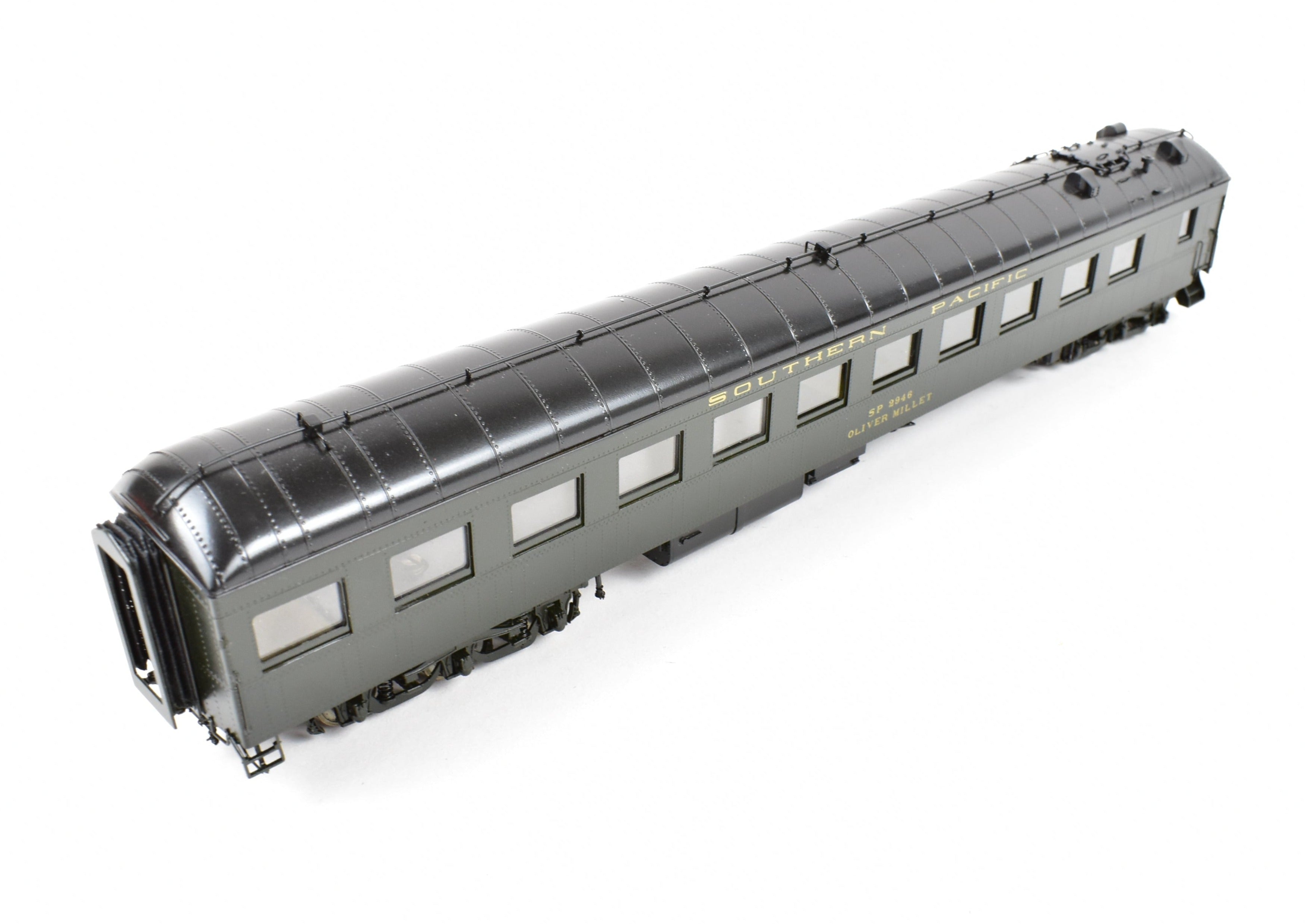 HO Scale Brass Precision Scale Co. Model - Southern Pacific Harriman 77' Lounge Oliver Millet FP Model Train Car