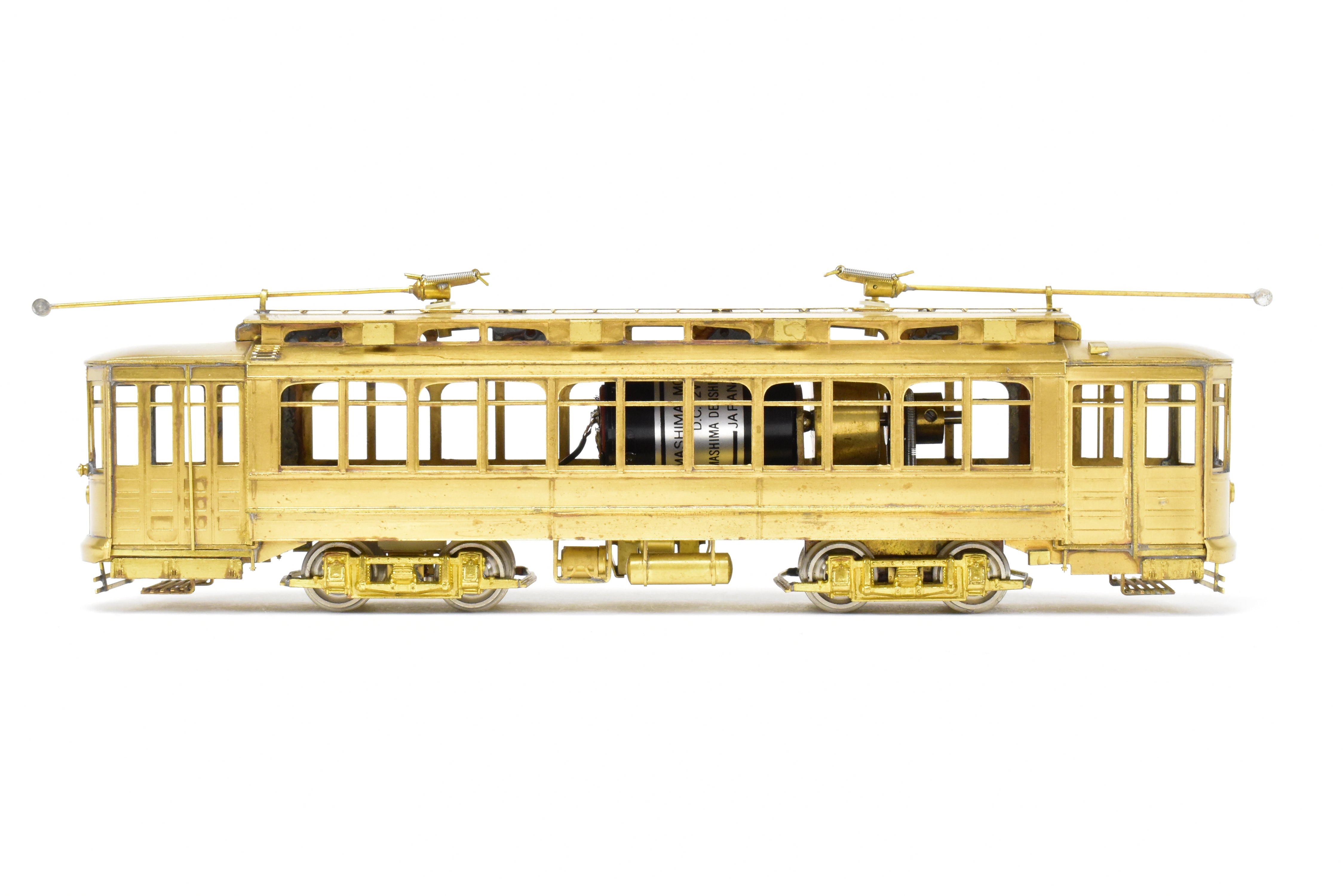 High - Quality HO Scale Brass Chicago Surface Lines Short Brill Car Model 347 CSL by Fairfield Models in Brand - New REBOXX Box with Mislabel