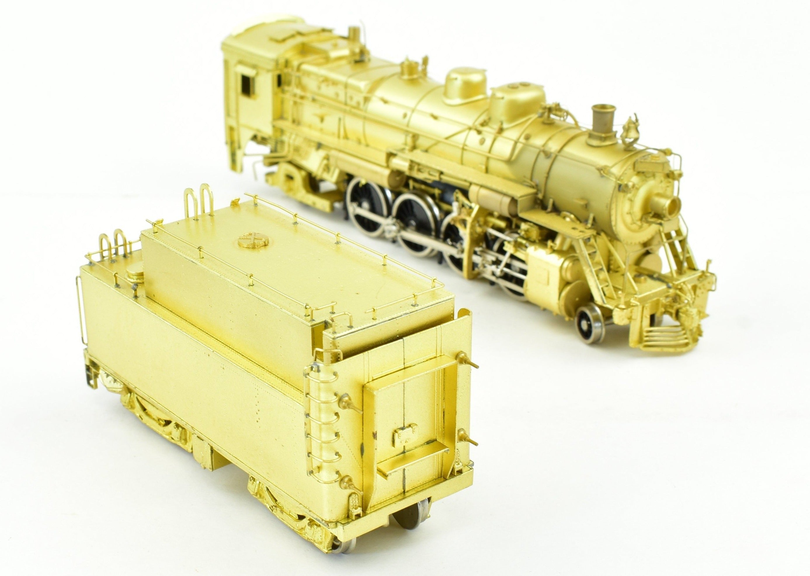 HO Scale Brass Model Train - Van Hobbies Canadian National Railway (CNR) S-2 2-8-2 Locomotive