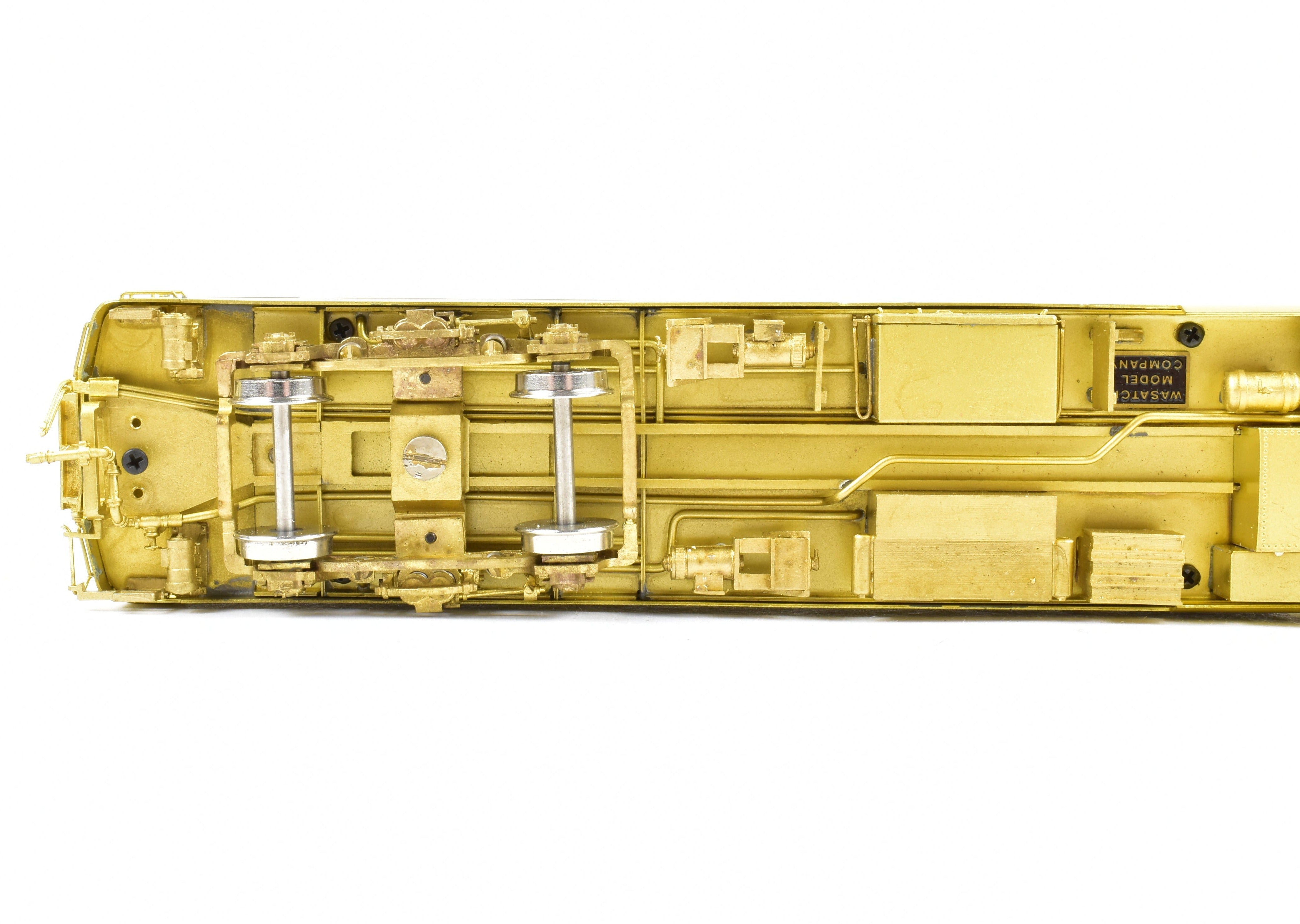 HO Scale Brass Model Train - Wasatch Model Co. Union Pacific 9000 Series Dome Lounge Observation Car Modified for Mid - Train Service