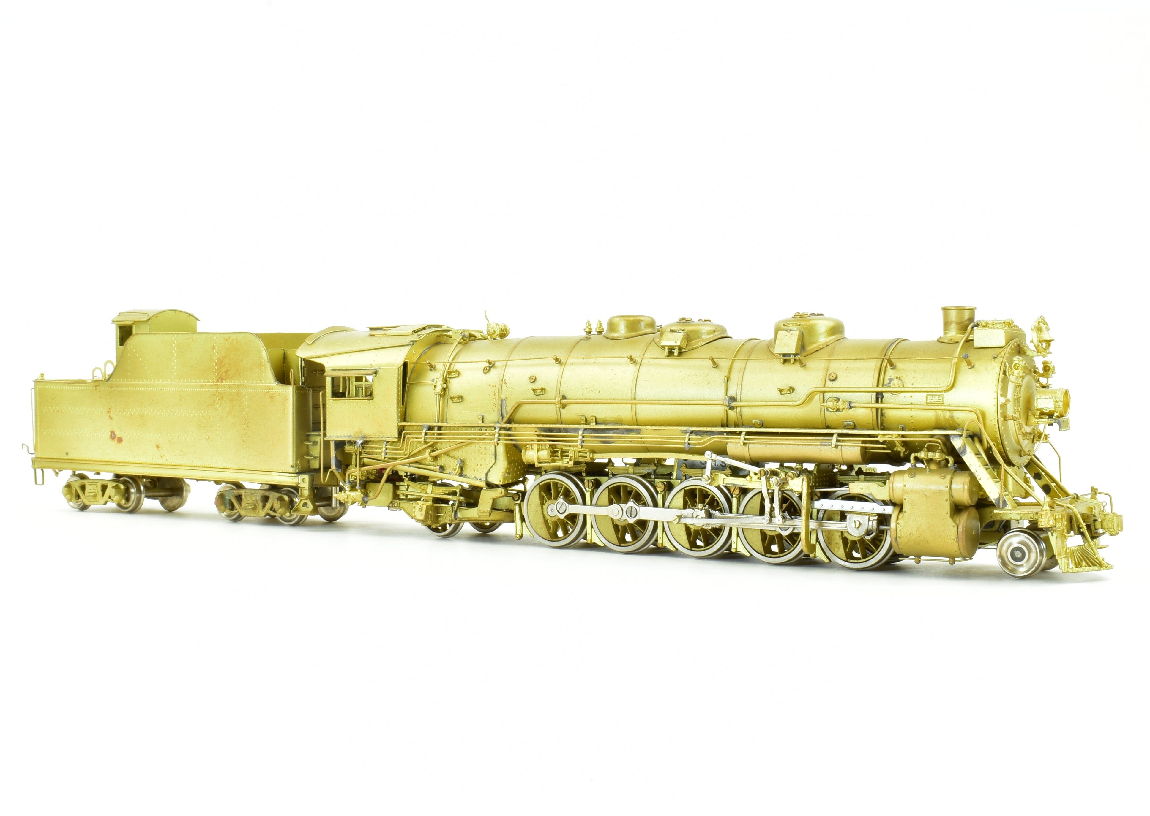 HO Scale Brass Model Train Key Imports SOU - Southern Railway SS-1 2-10-2 Santa Fe Replica