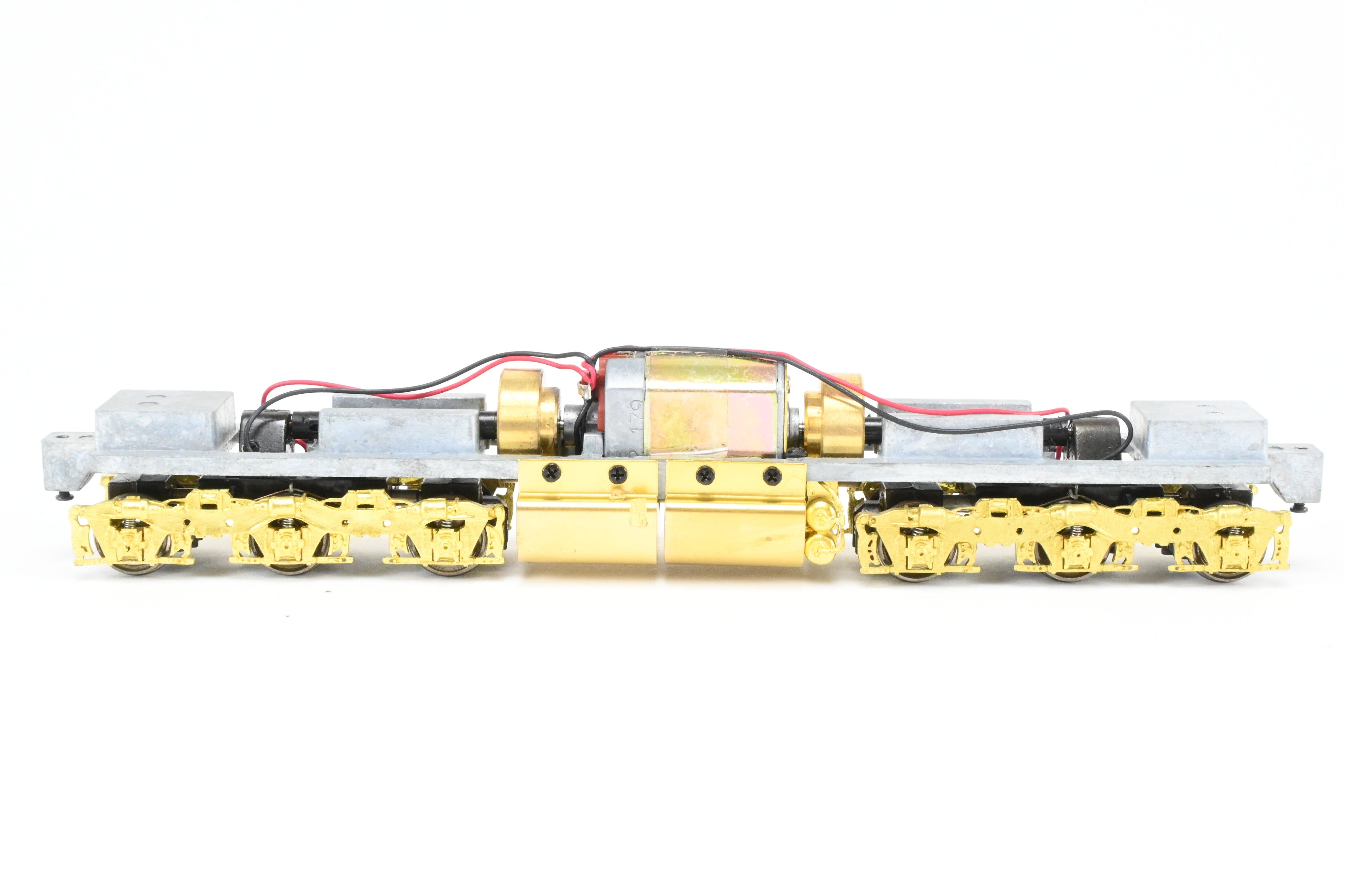 HO Scale Brass EMD SD7/9 Drive Systems by Overland Models Inc with Brass Fuel Tank