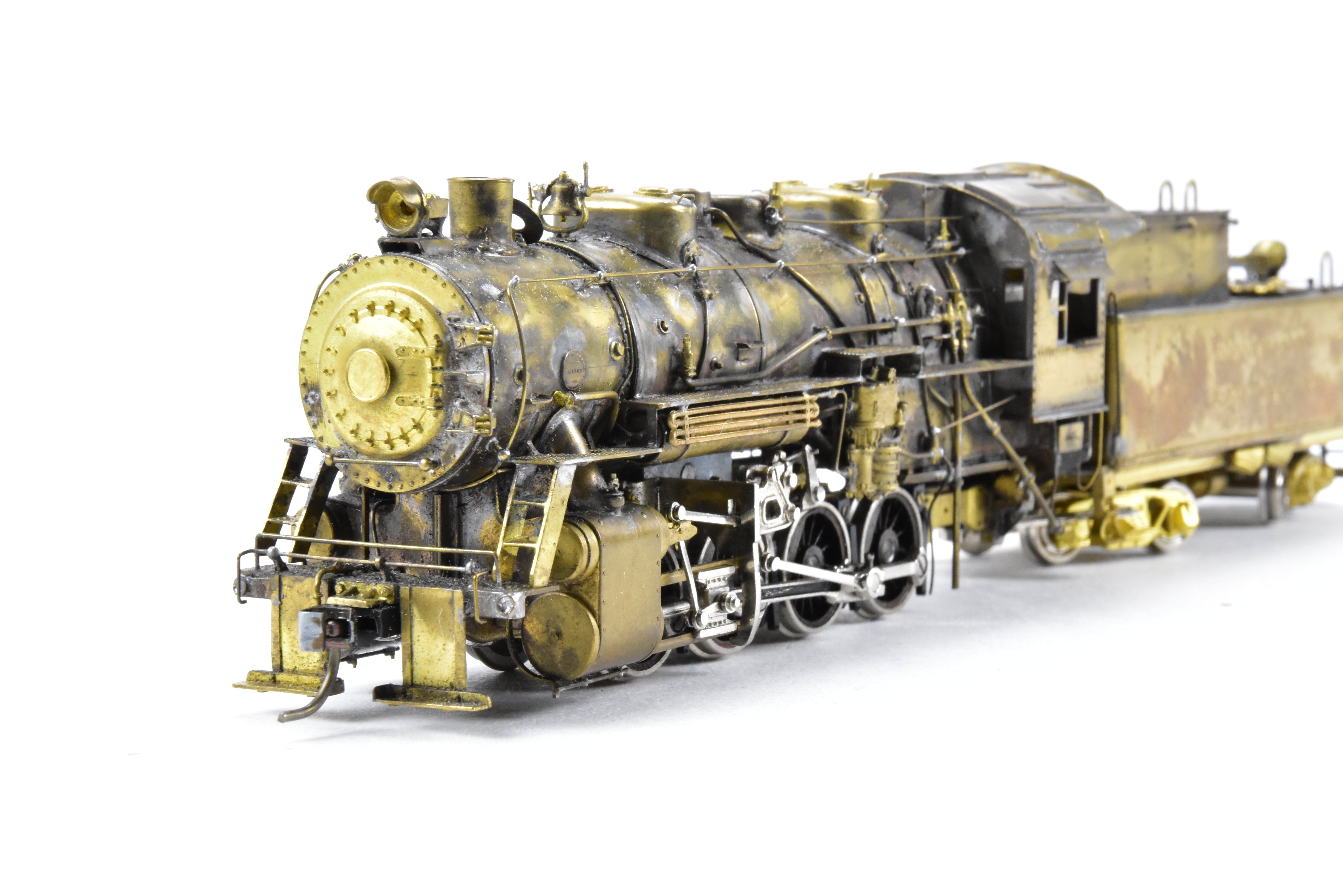 Exquisite HO Scale Brass Custom Model of Missouri Pacific 0-8-0 No. 9701 Scratch Built by Joe G. Collias - One-of-a-Kind Collector's Item