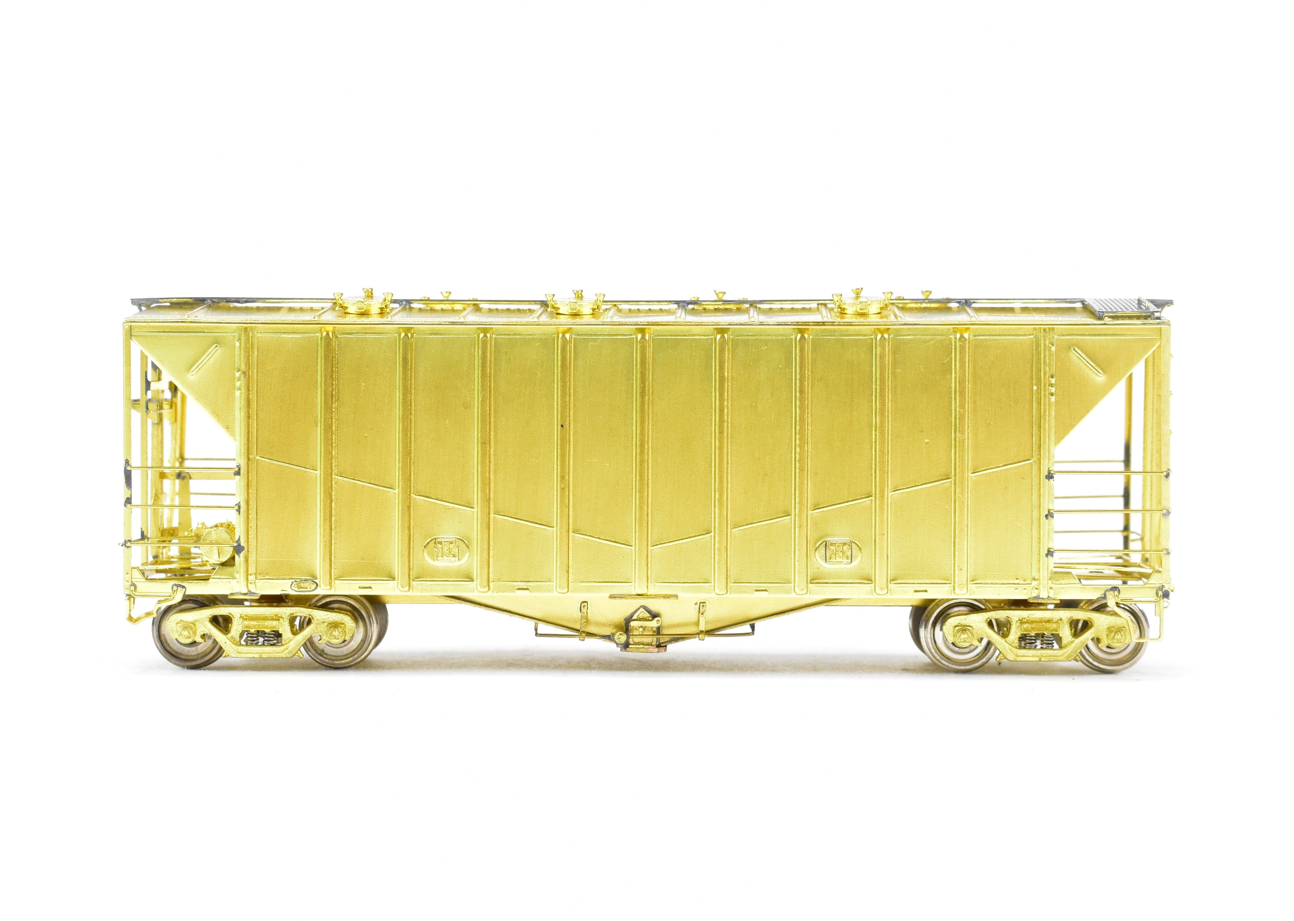 OMI Overland Models' CRI&P Rock Island Airslide Covered Hopper in HO Brass
