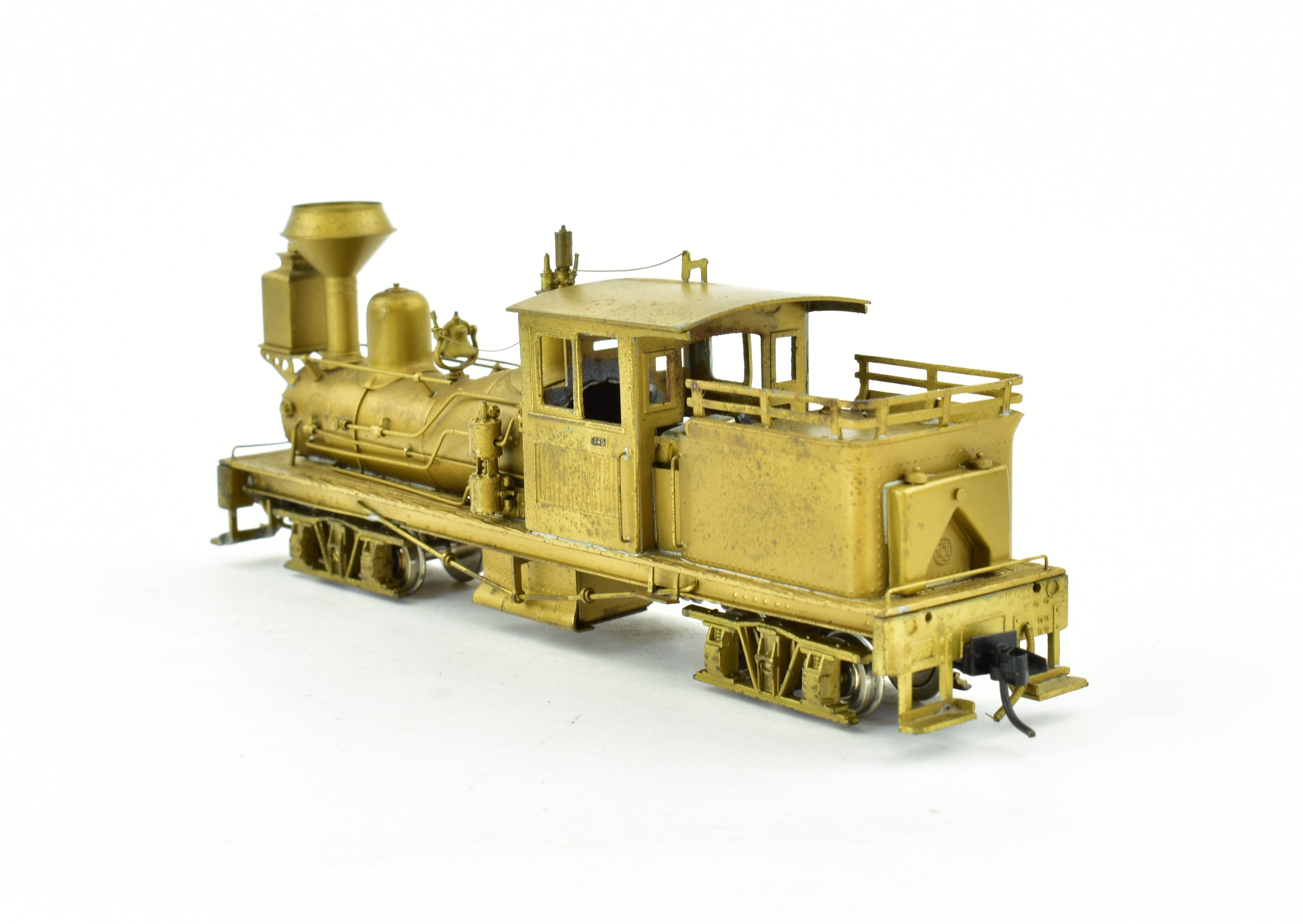 HOn3 Scale Brass PFM - United Benson Logging Co. 2 - Truck 25 - Ton Shay Geared Model Locomotive for Model Train Enthusiasts