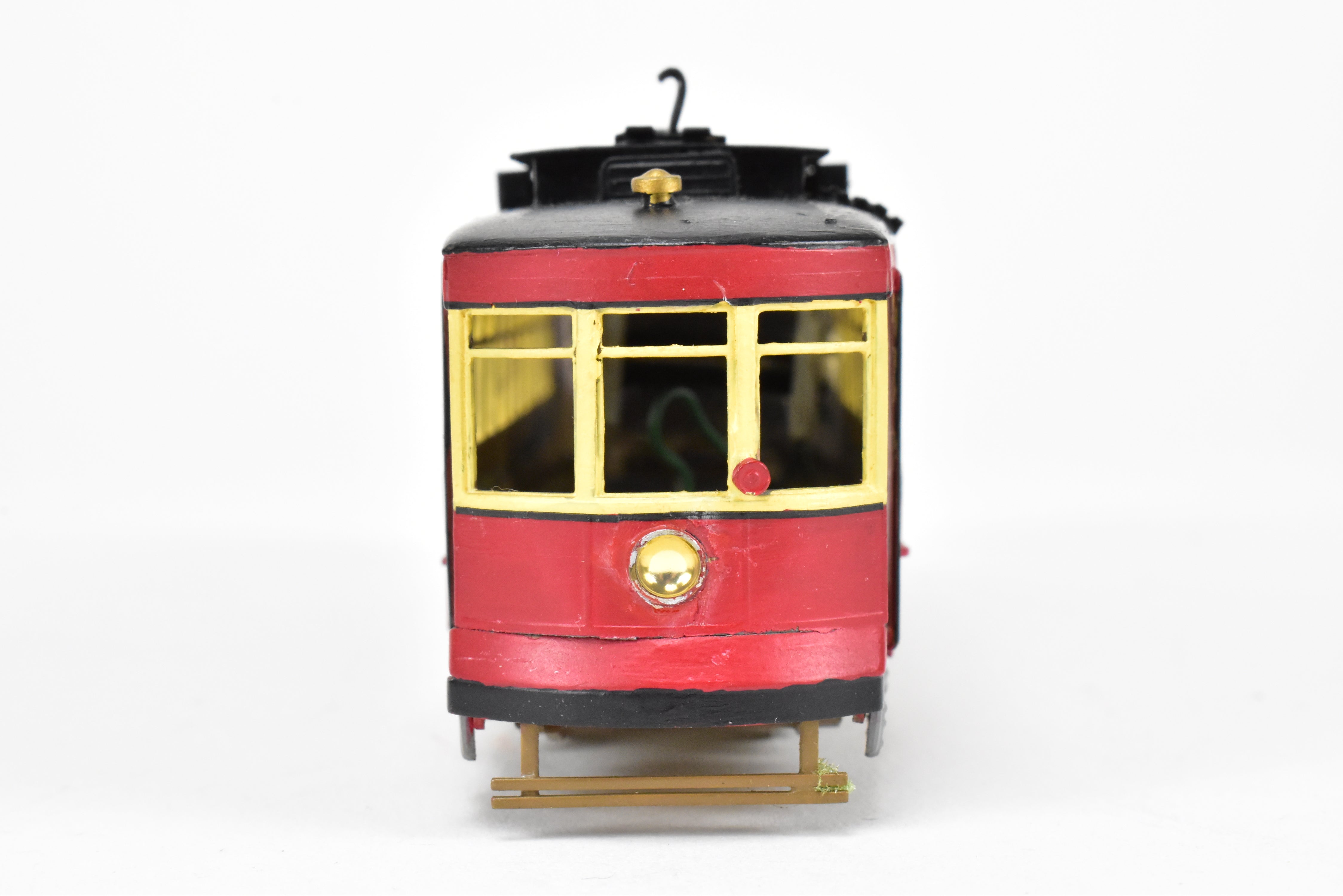 HO Scale Brass Chicago Surface Lines Pullman Car Model - Fairfield Models 343 CSL Custom Painted with Road Number 726