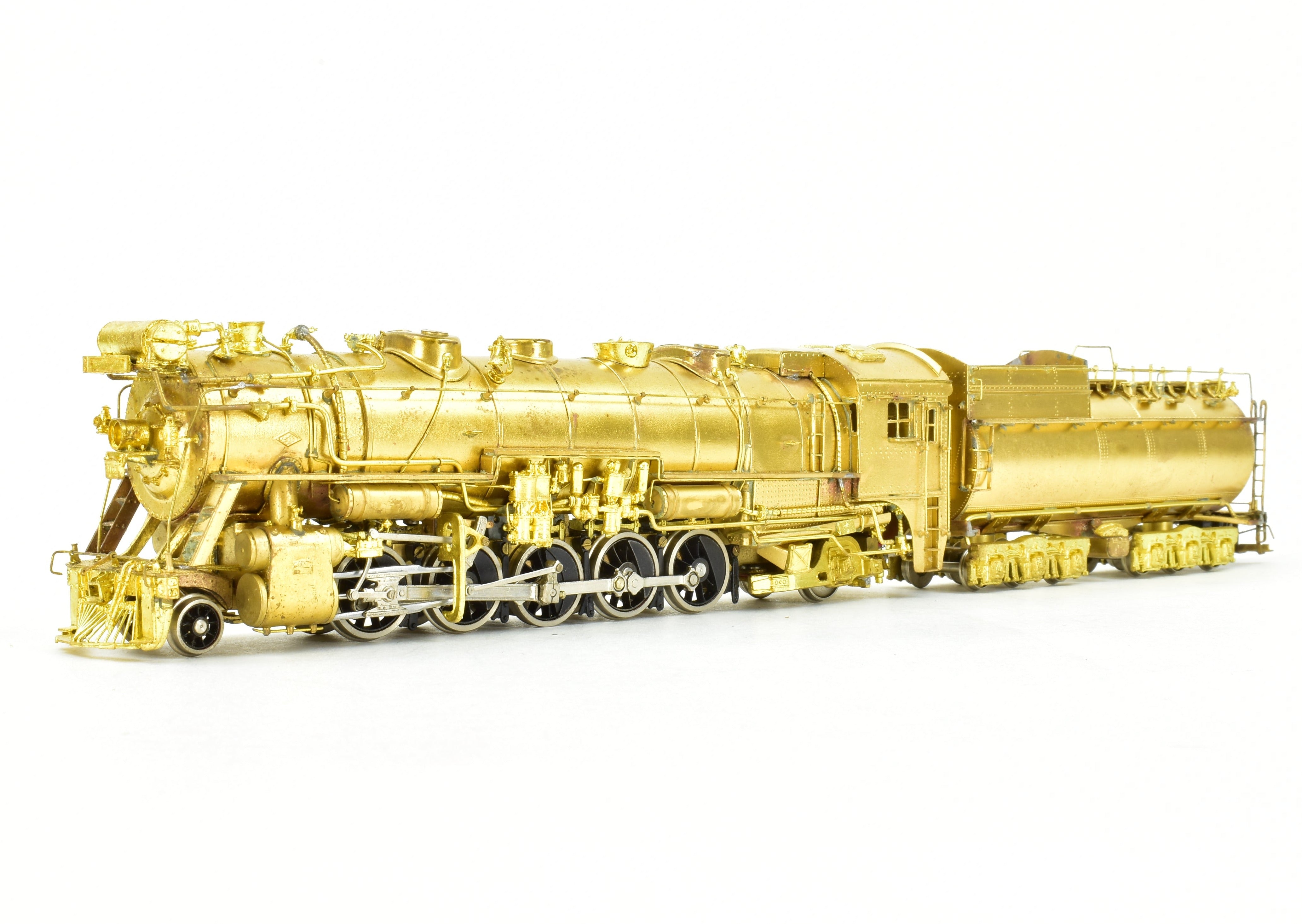 HO Scale Brass Model Train - Van Hobbies Canadian National Railway (CNR) 2-10-2 Class T-2a Locomotive #4100
