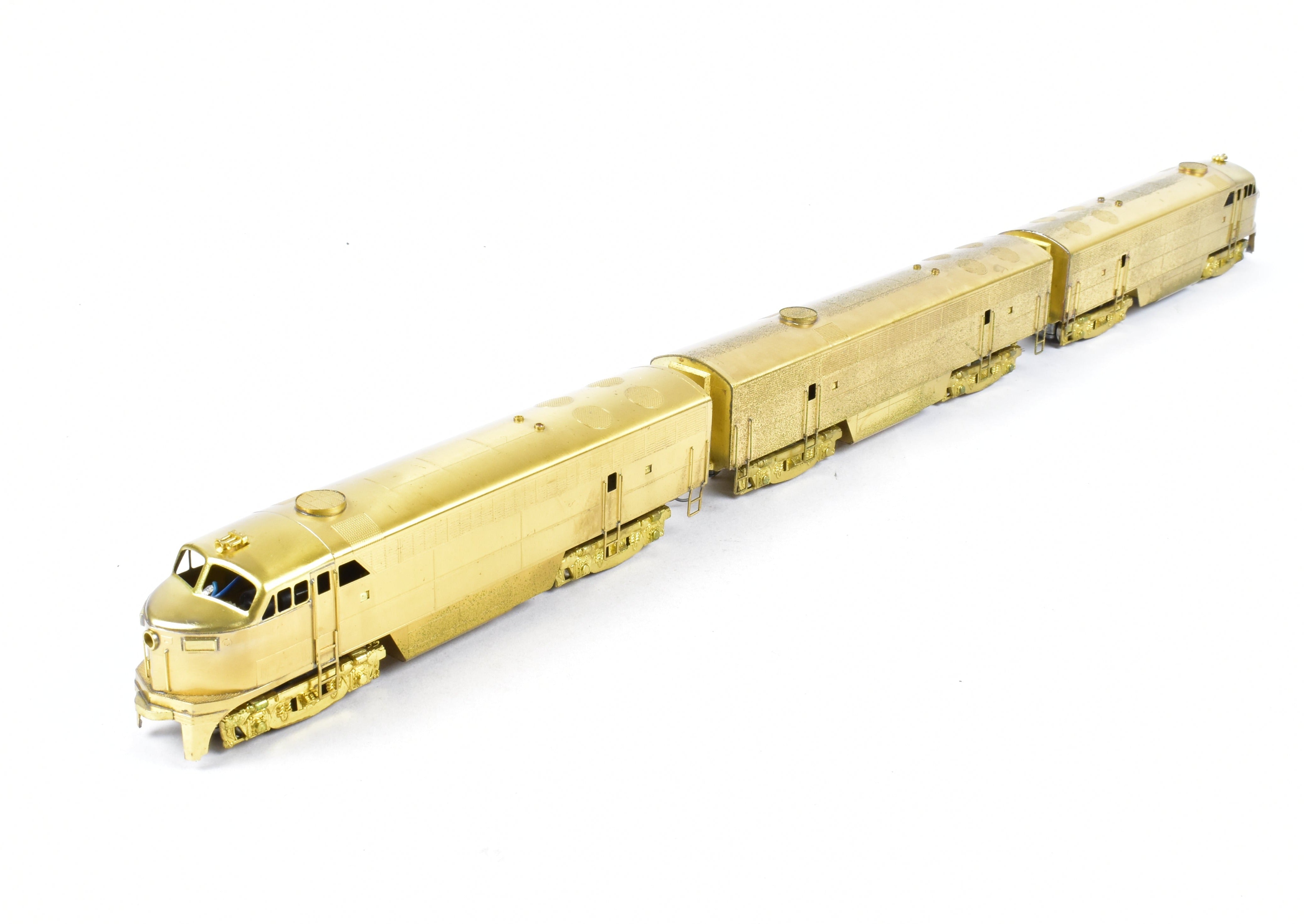 HO Scale Brass Red Ball Model Train Set - Various Roads, Fairbanks Morse CFA - 16 - 4 A - B - A C - Liner 3 - Unit Set for Model Train Enthusiasts
