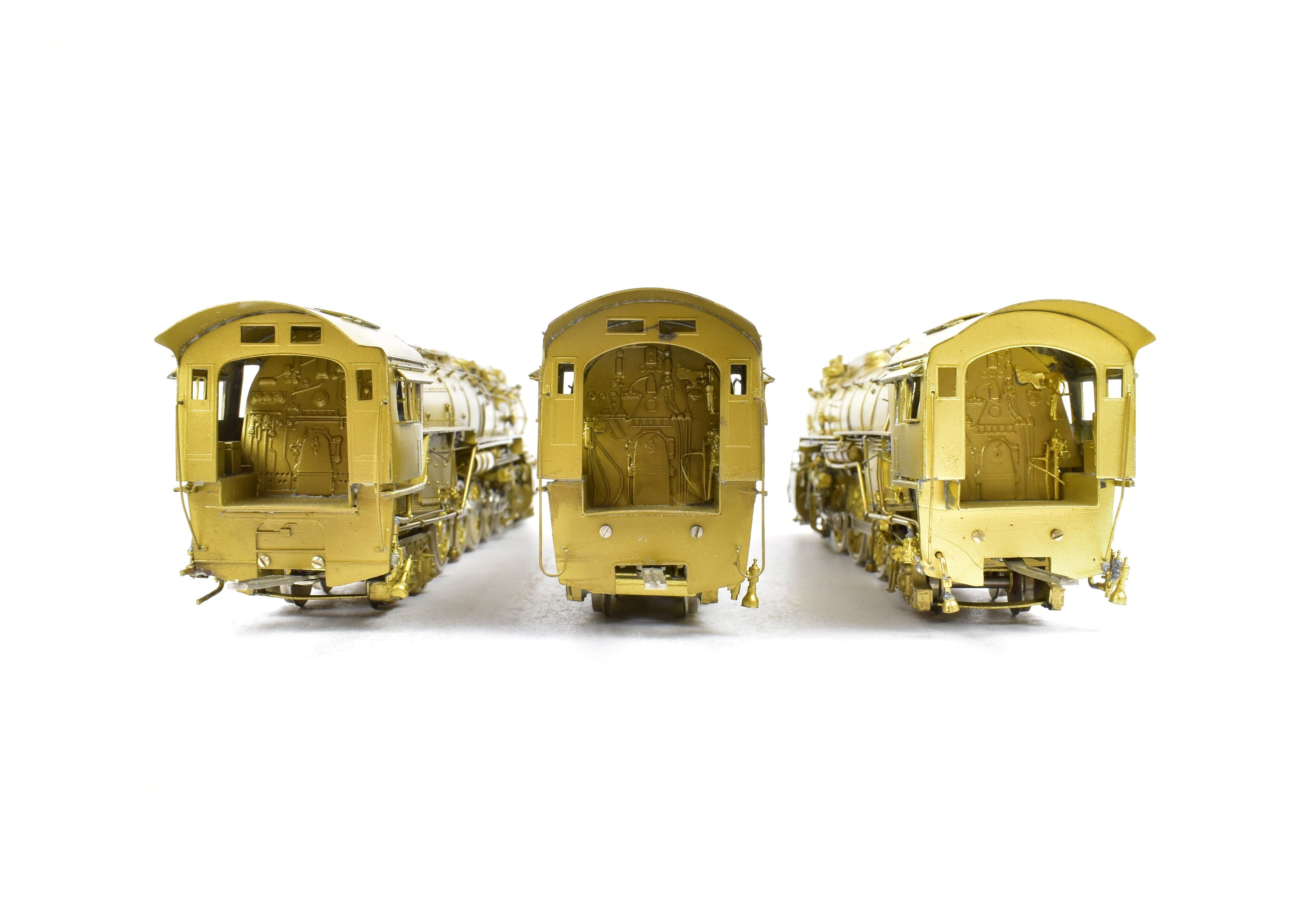 HO Brass Westside Model Co. ATSF Santa Fe Fleetwood Classic Steam Locomotive Set