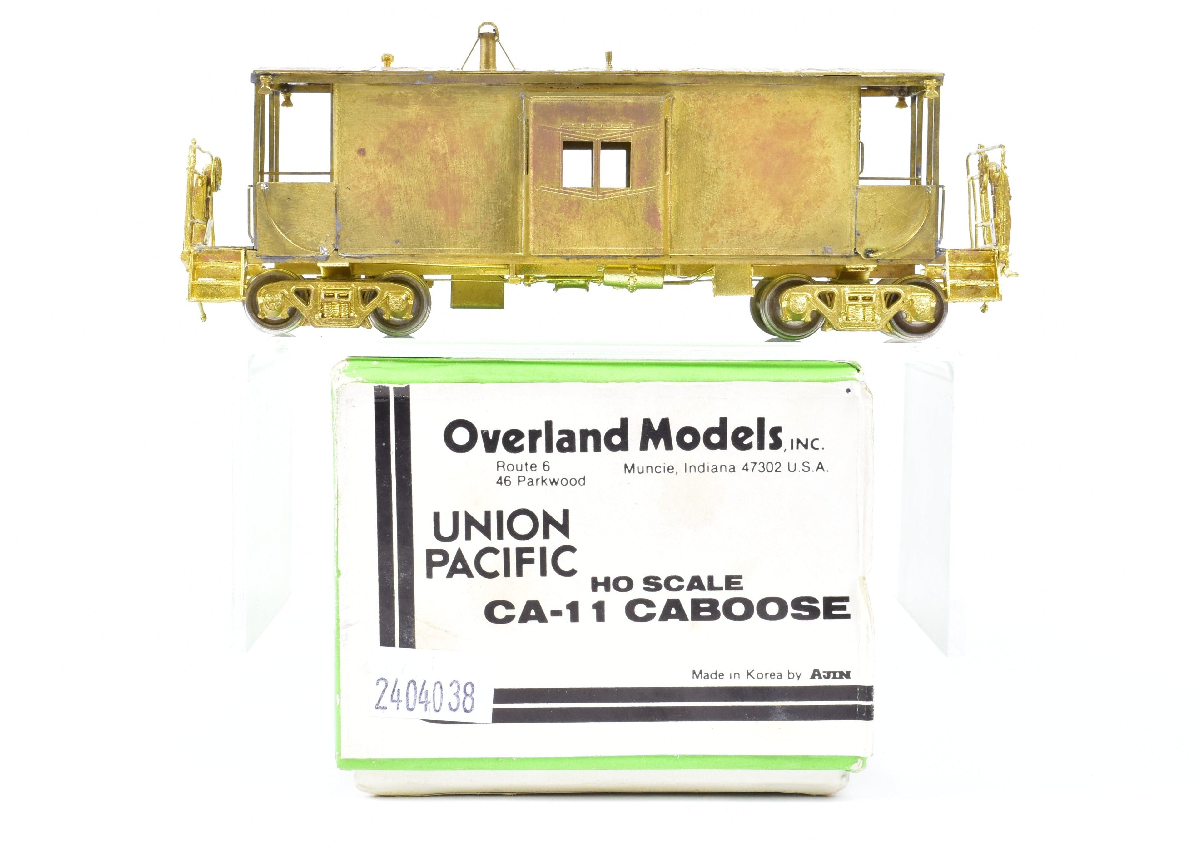 HO Scale Brass UP Union Pacific CA - 11 Caboose by OMI Overland Models