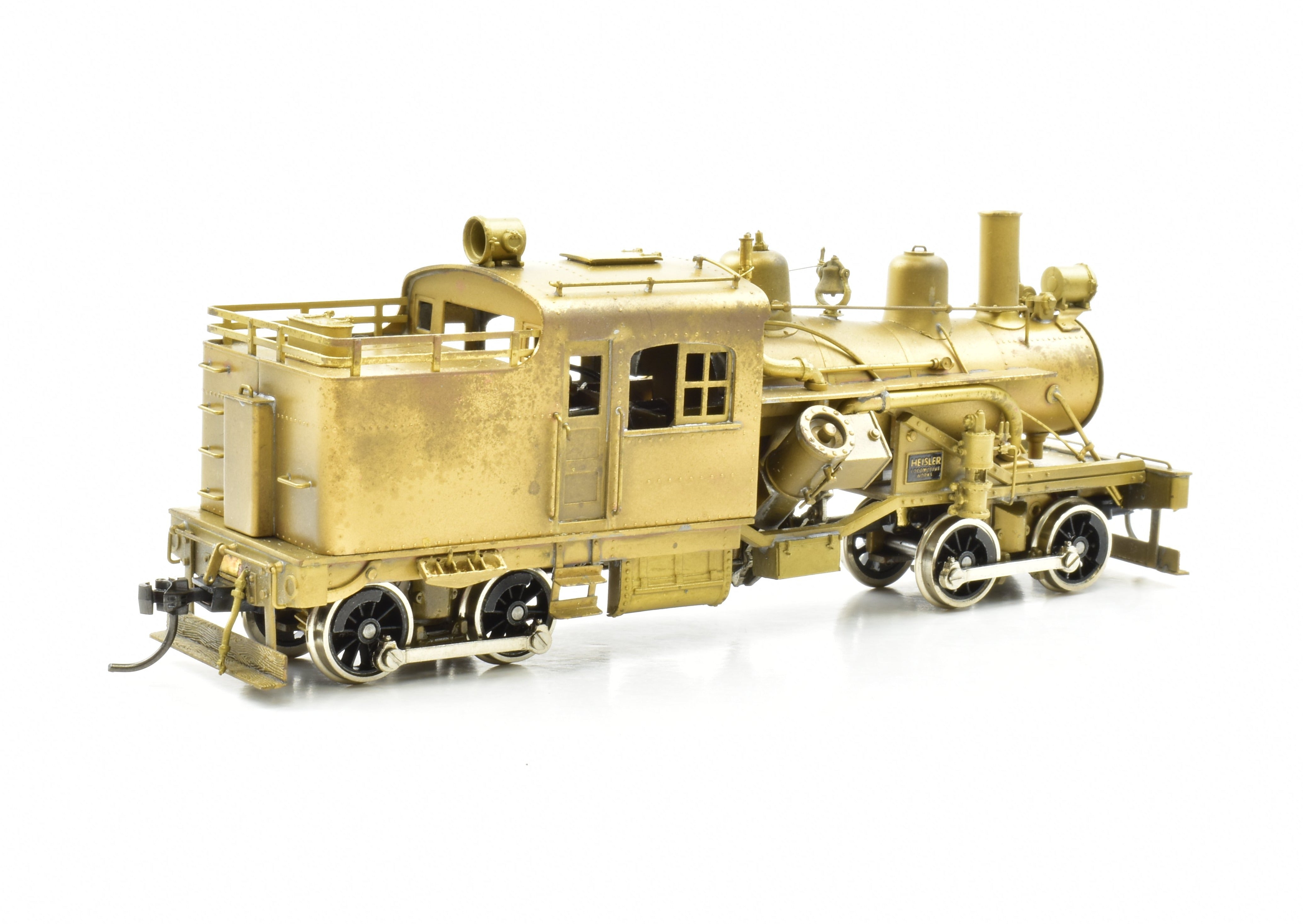 HO Scale Brass PFM - United 65 - Ton Heisler Geared Logging Locomotive Model for Railroad Enthusiasts