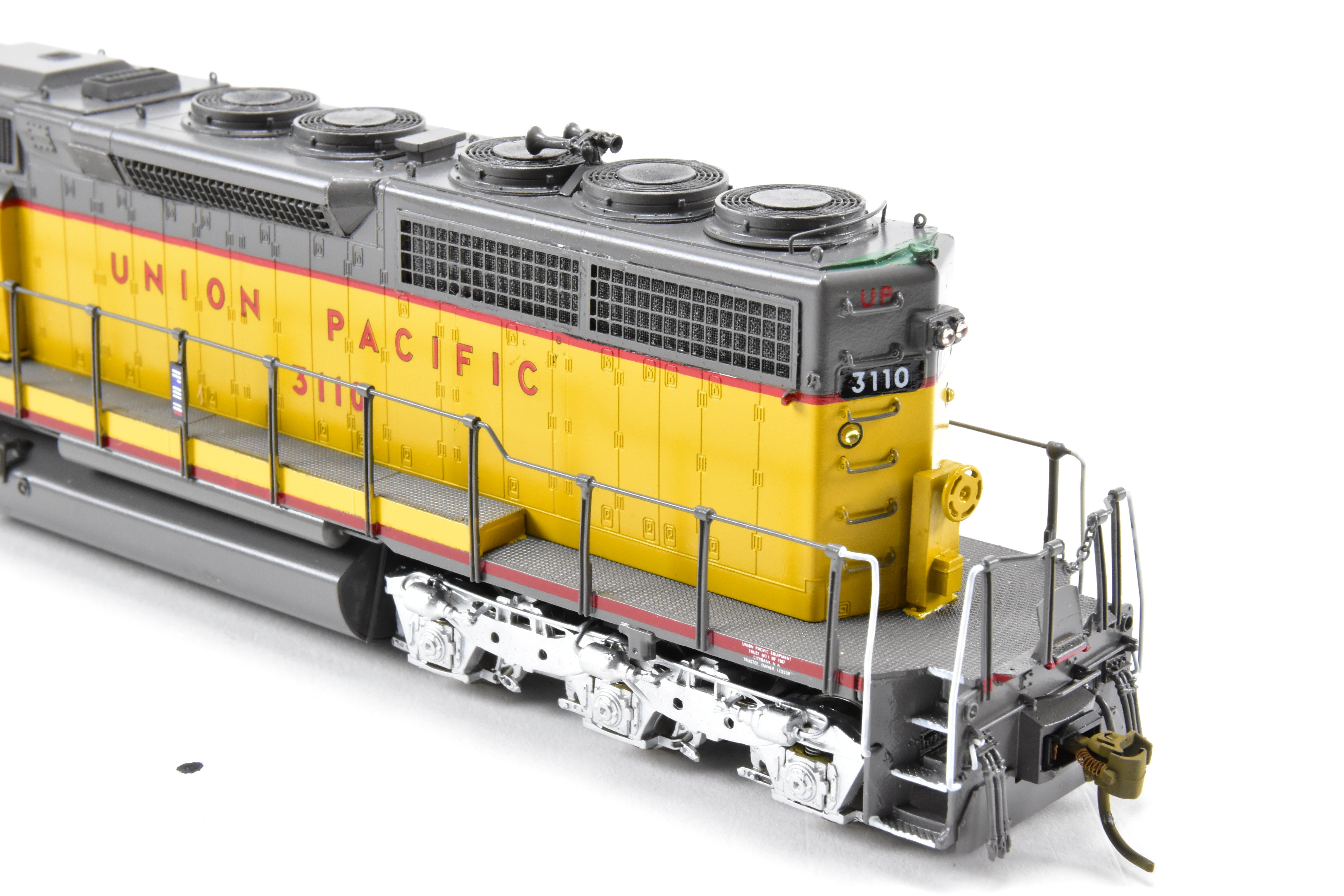 HO Scale Brass Model Train - Overland Models Inc. Union Pacific EMD SD40 Locomotives, Nos. 3083 - 3122, Specifically CP #3110