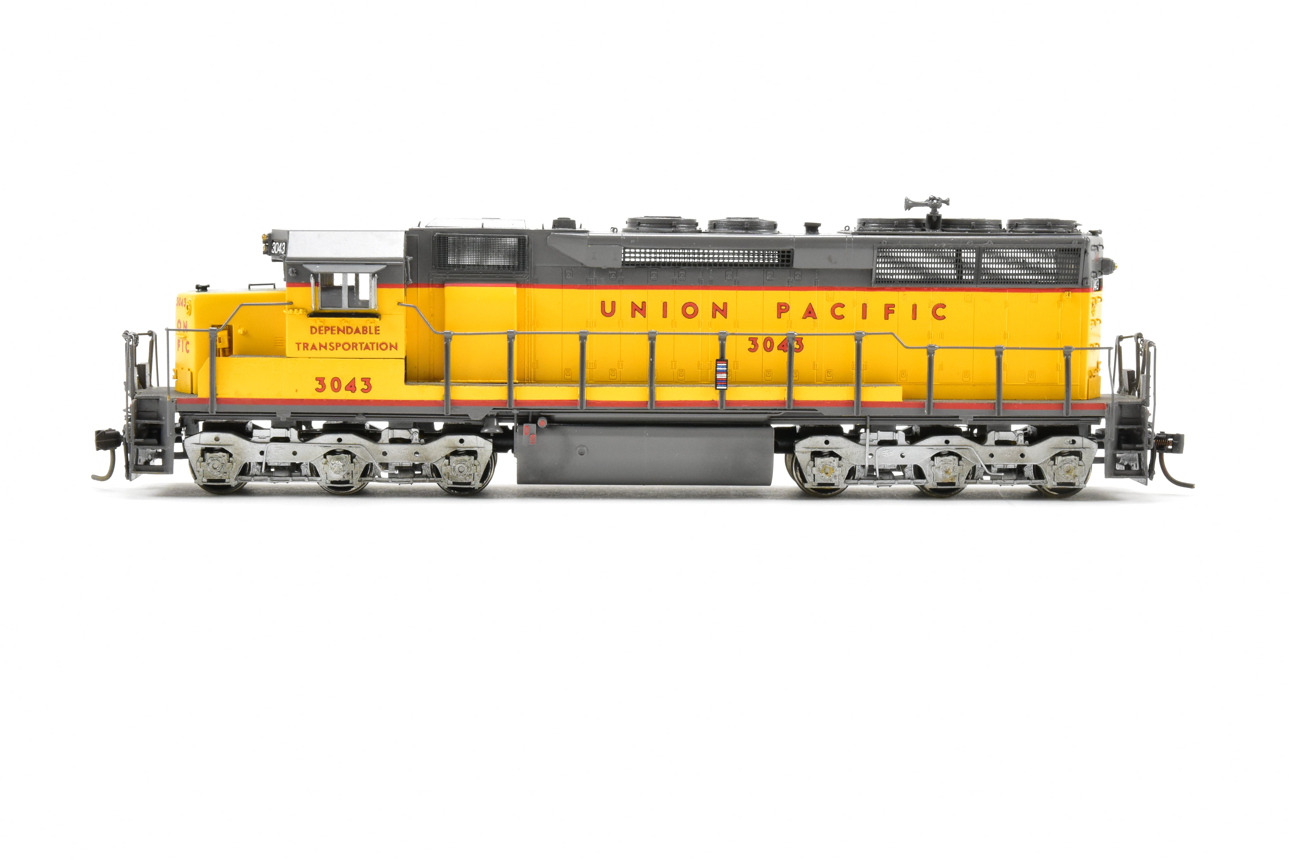 HO Brass OMI UP Union Pacific EMD SD40X 3043 with Flared Radiators