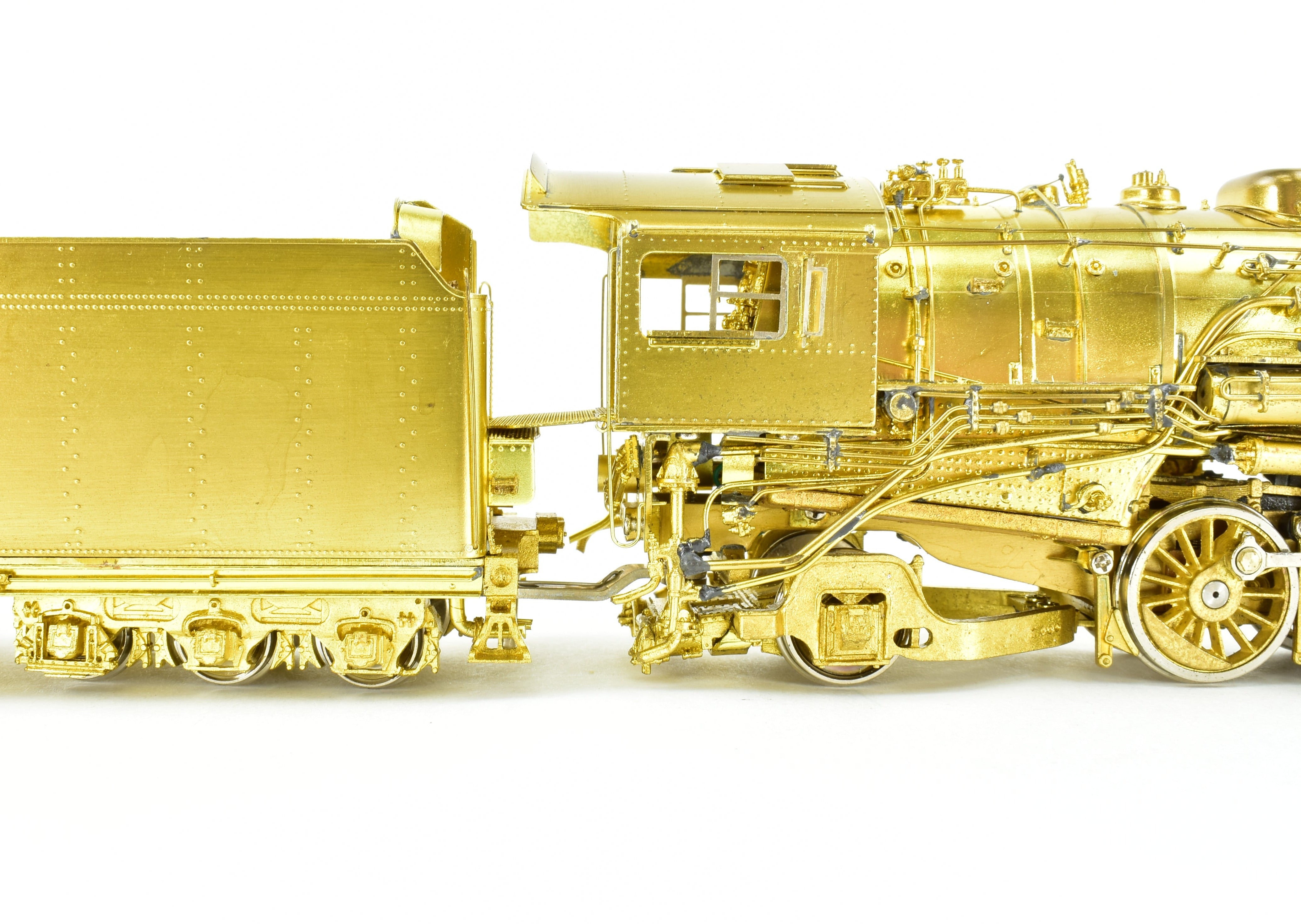 HO Scale Brass OMI - Overland Models New York Central H-10a 2-8-2 Elesco Feed Water Heater Model Train