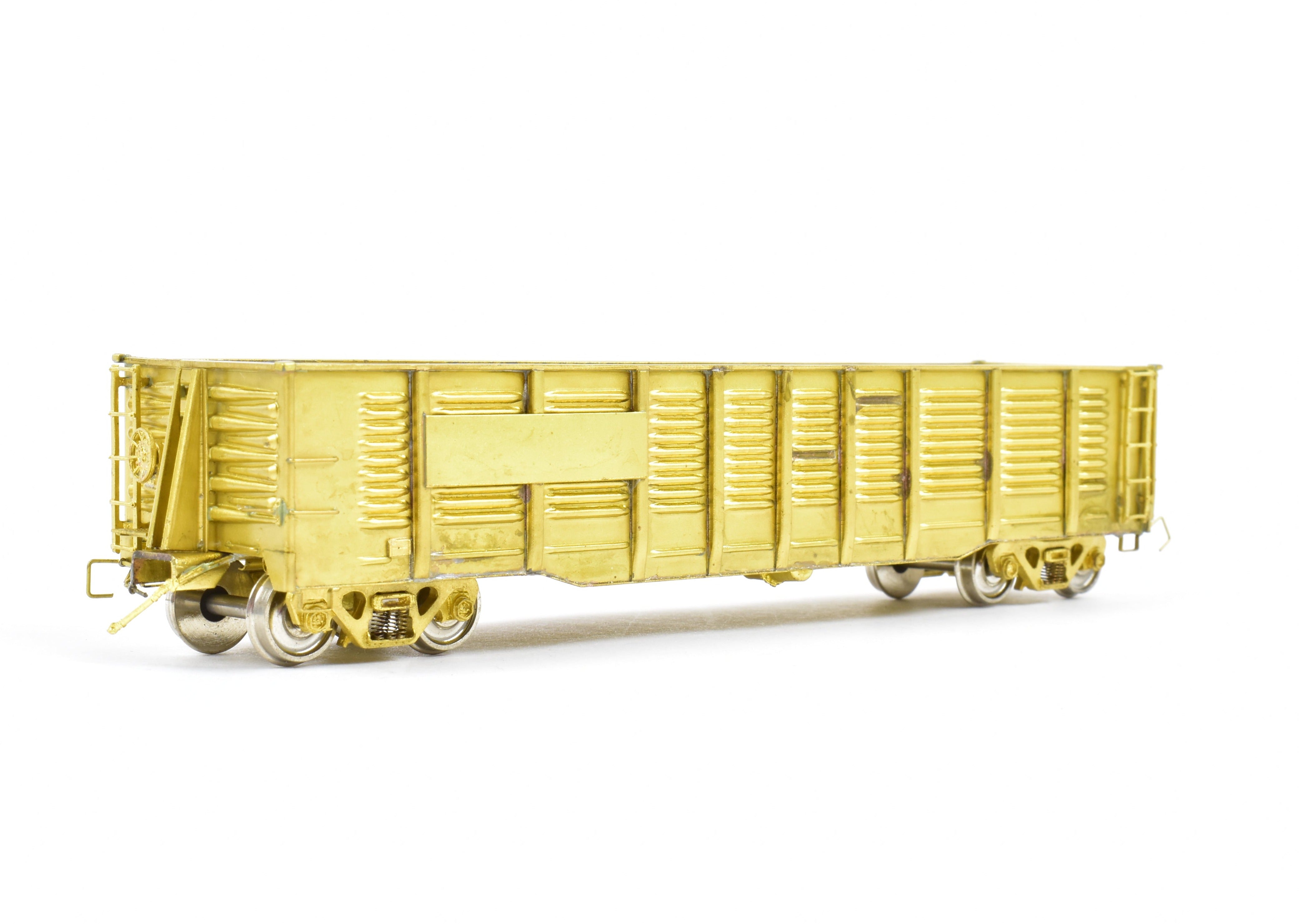 OMI Overland Models HO Brass ATSF - Santa Fe 100 Ton Gondola Model