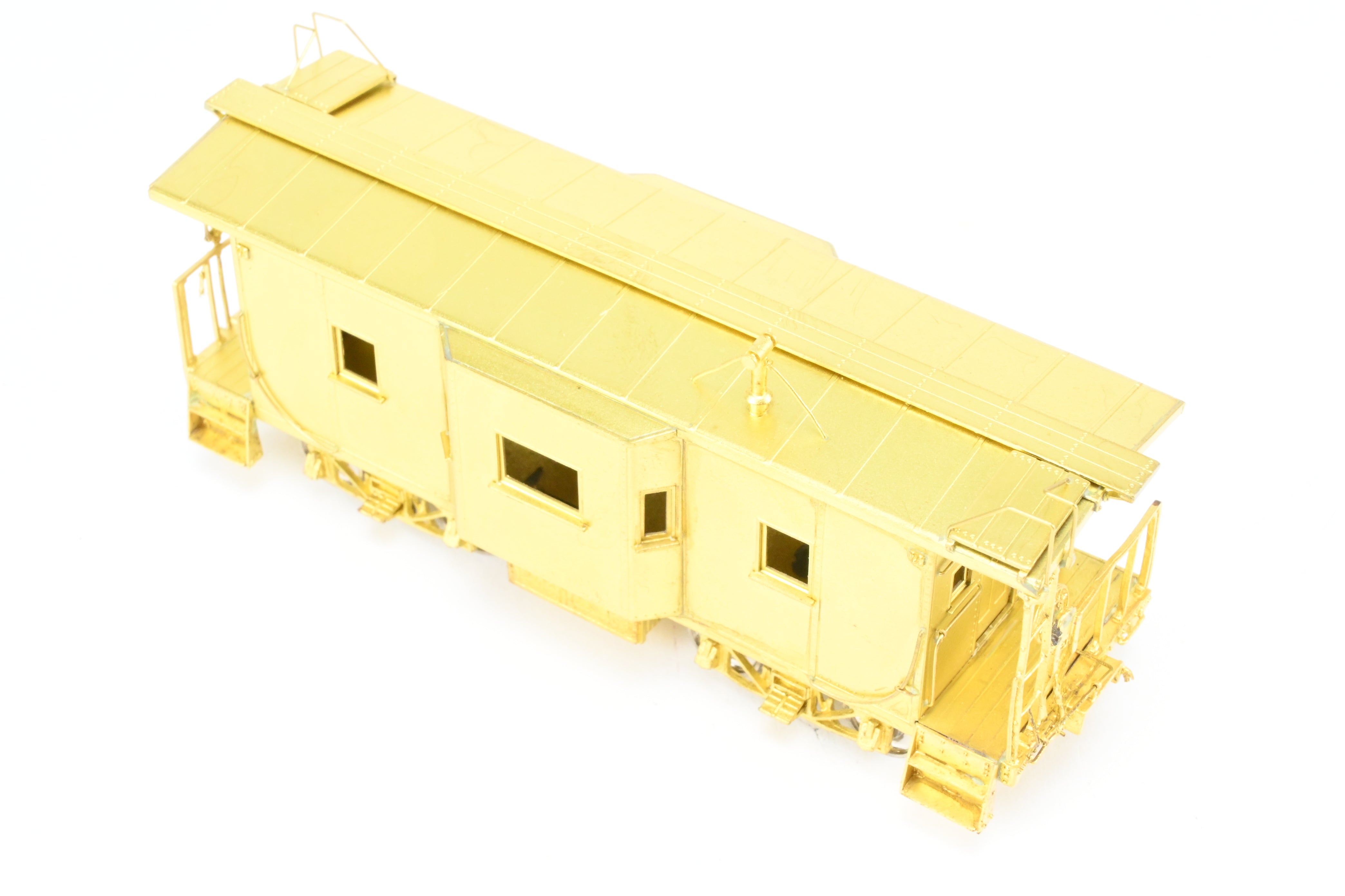HO Scale Brass OMI - Overland Models, Inc. Baltimore & Ohio (B&O) Class I - 7 Bay Window Caboose Model Set with Road Numbers from C2500 to C2507