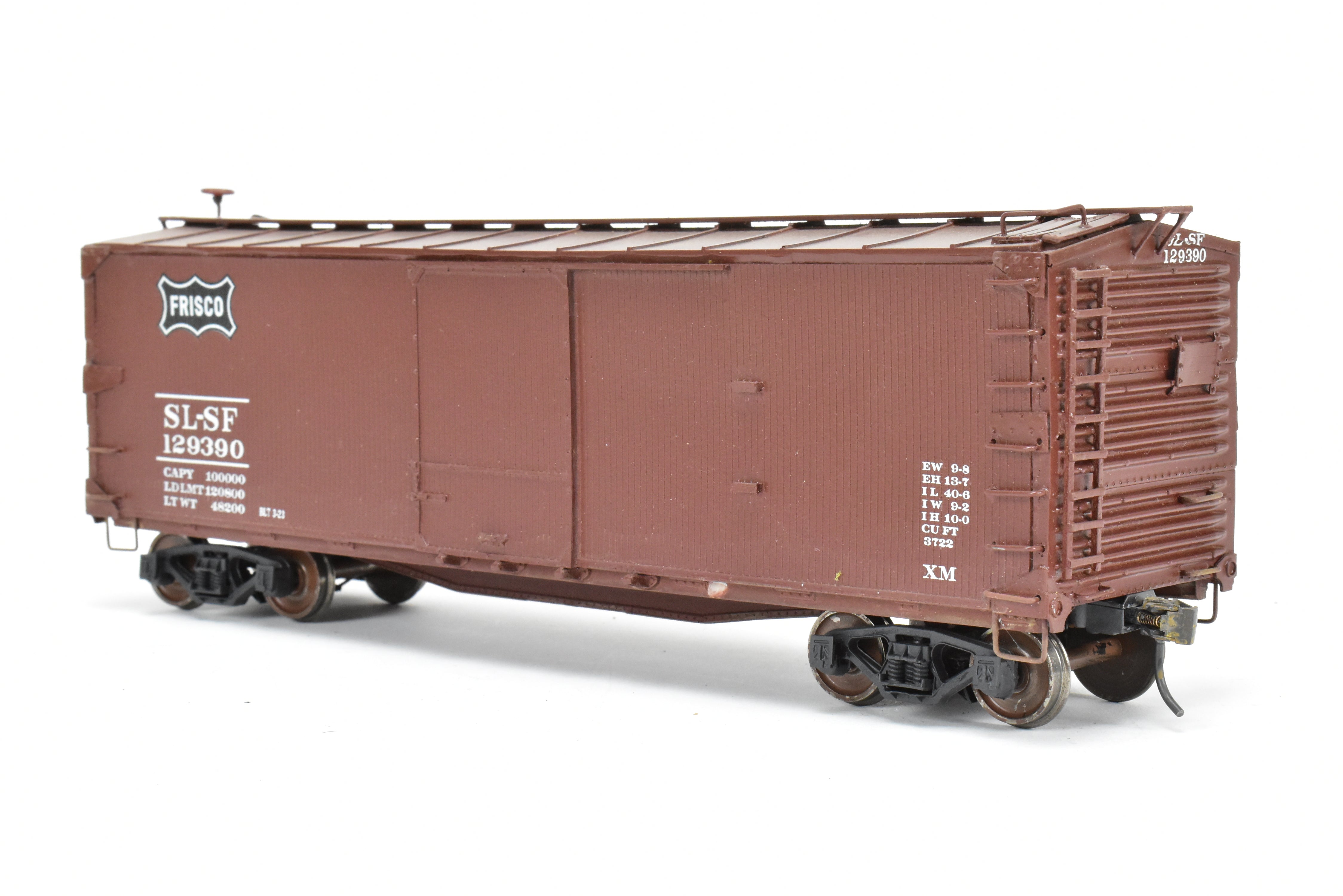 O Scale Chooch Resin Ultra Scale SLSF - Frisco 40' USRA Double Sheathed Ready-to-Run Box Car