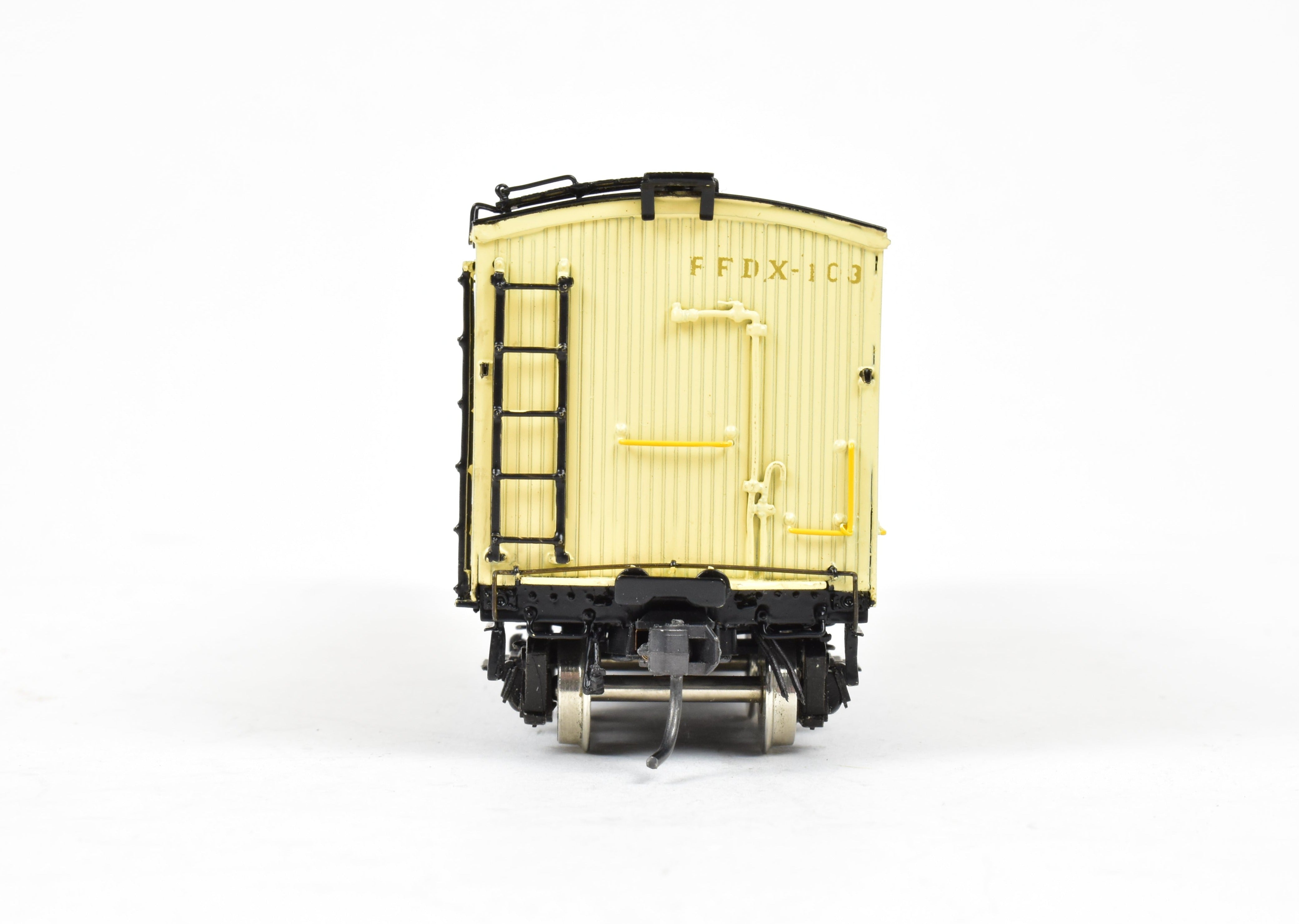 HO Scale Brass PSC Precision 41' Round Roof Milk Tank Car by Fairfield Farms