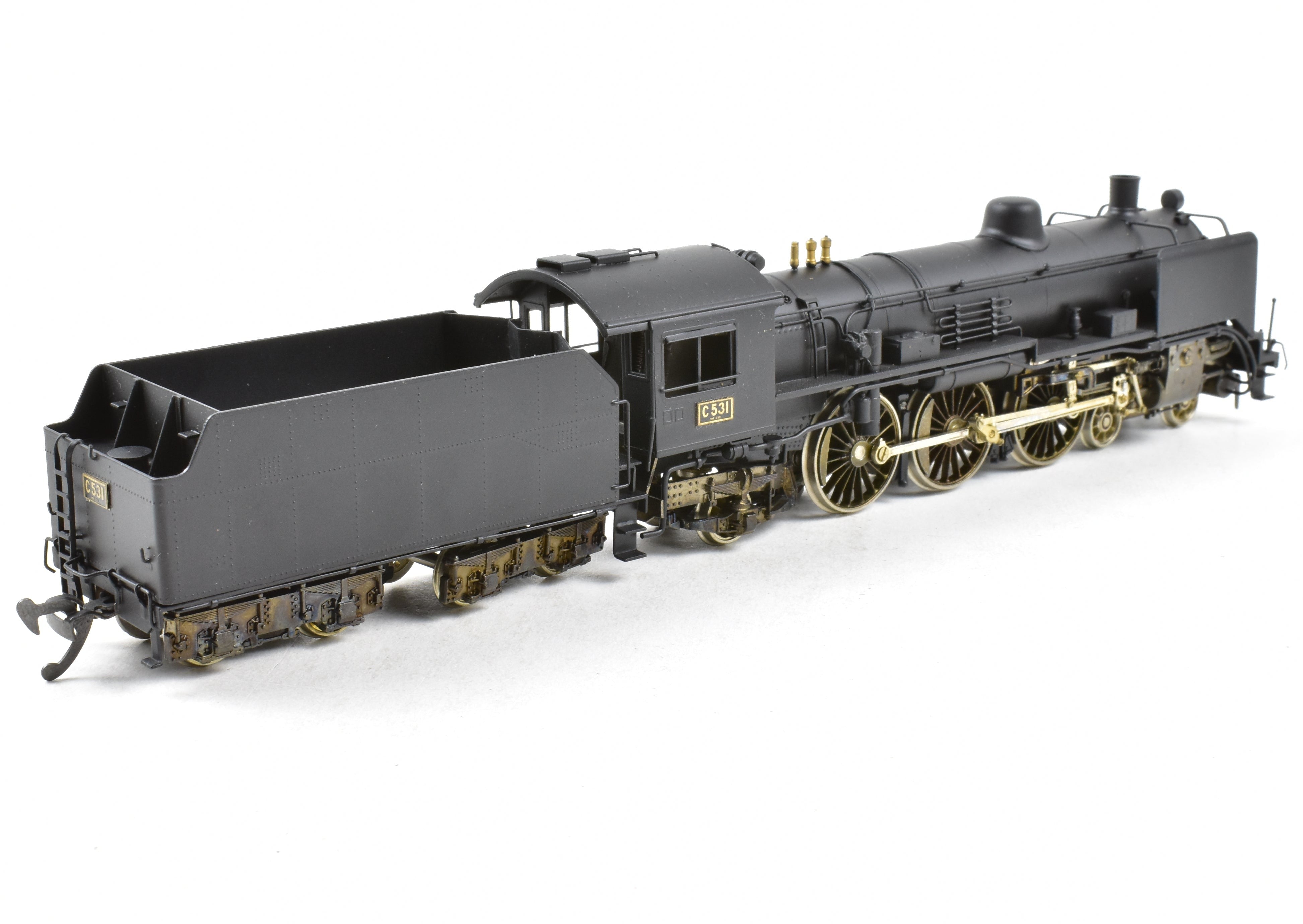 1/80 J Scale Brass KTM Katsumi JNR Japanese National Railways C53 4-6-2 FP Model