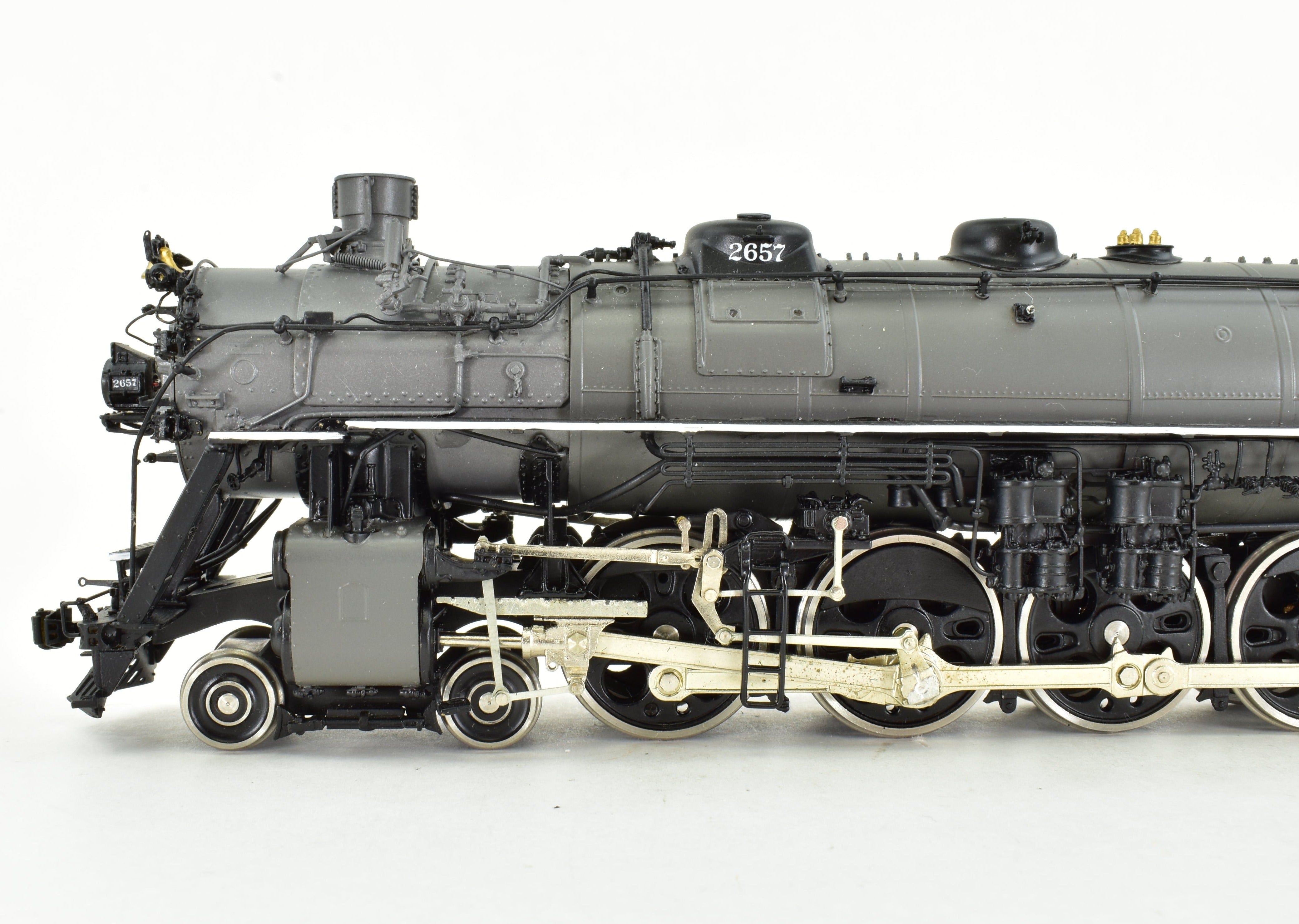 HO Scale Brass Model Train - W&R Enterprises NP Northern Pacific Class A-2 4-8-4 Limited Edition No. 3 with TCS DCC & Sound System