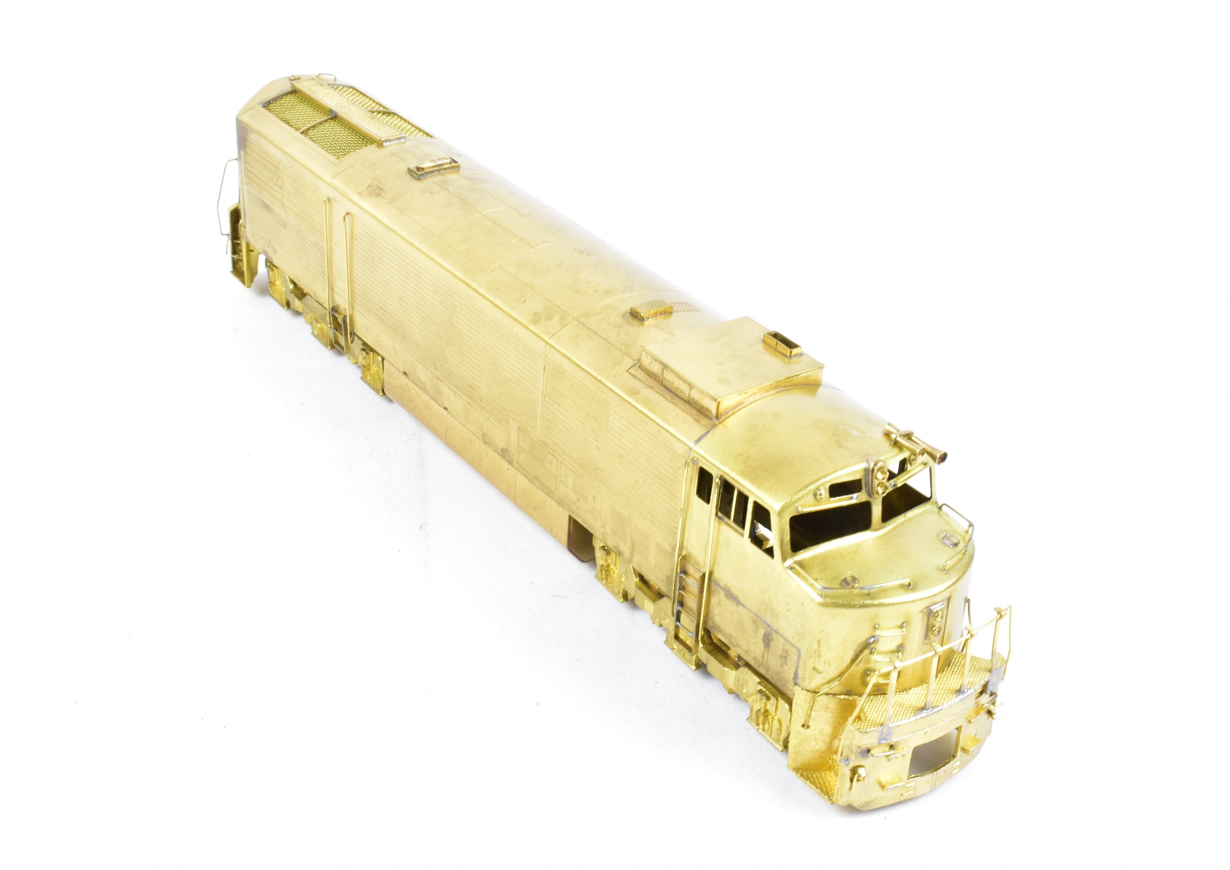HO Scale Brass Hallmark Models ATSF - Santa Fe GE U30CG Cowl-Style Passenger Diesel Locomotive Model with New NWSL Gears