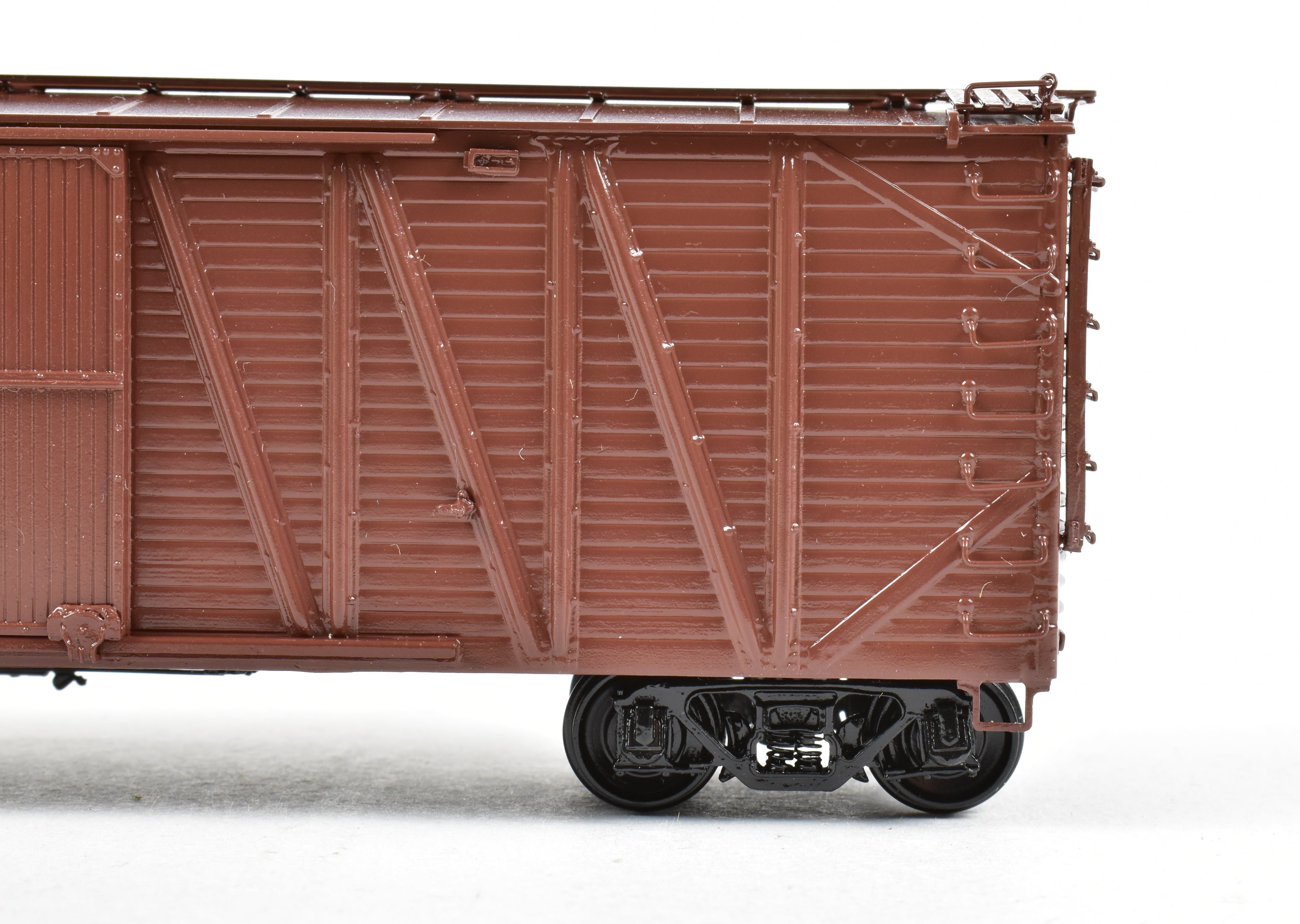 HO Scale Brass OMI - Overland Models, Inc. Various Roads USRA Single Sheath Painted Boxcar Model for Model Train Enthusiasts