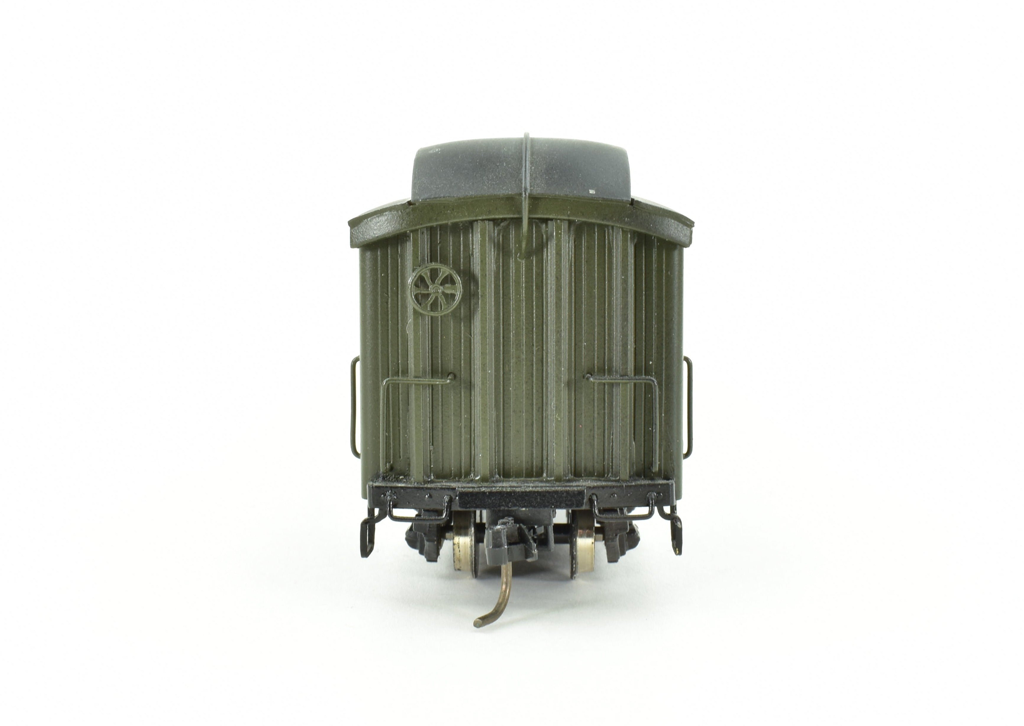 HOn3 Scale Custom-Painted Brass D&RGW - Denver & Rio Grande Western RPO Car by NJ Custom Brass, No Original Box