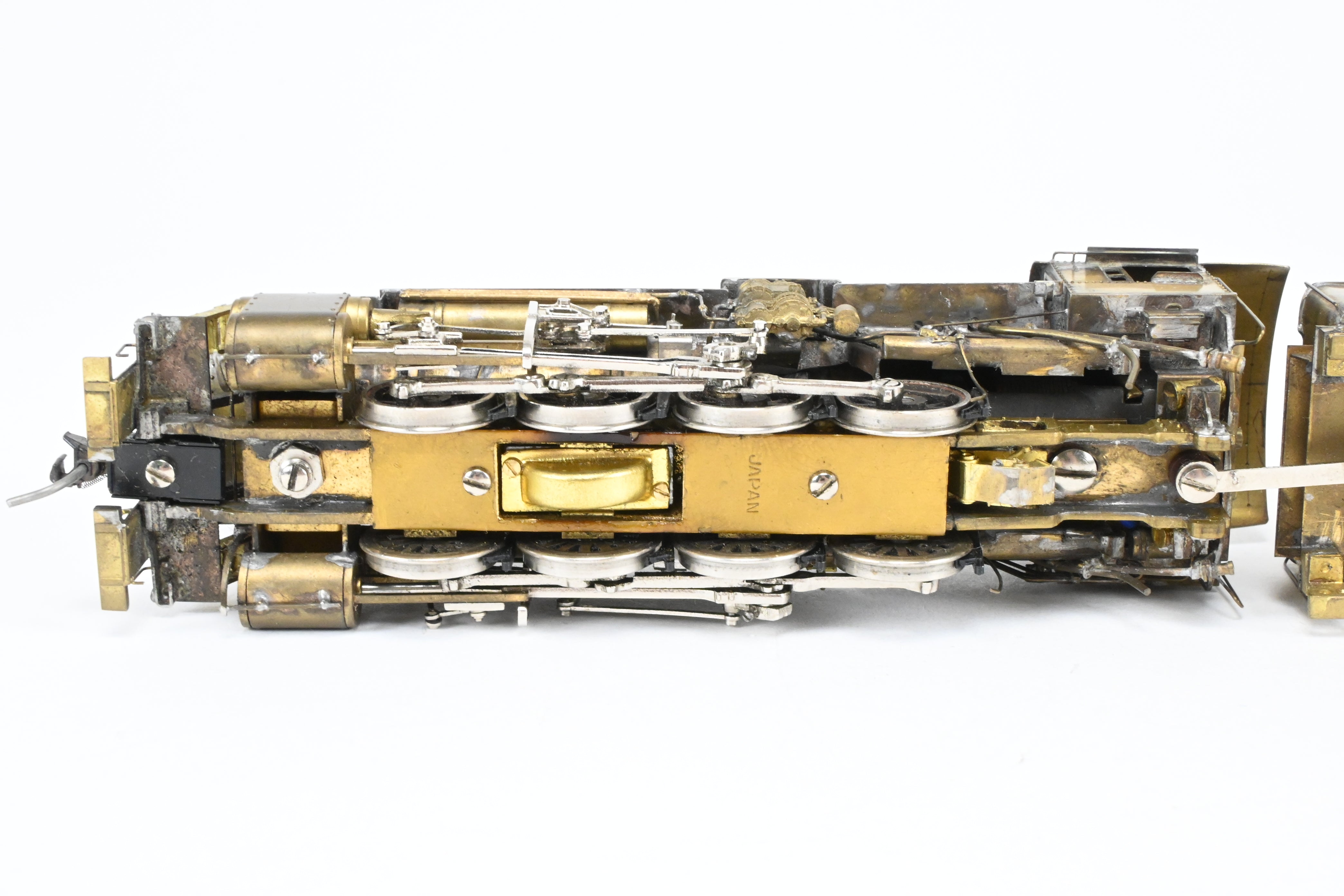 HO Scale Brass Custom Model of Missouri Pacific 0-8-0 No. 9772 Scratch Built by Joe G. Collias - One of a Kind Railroad Collectible