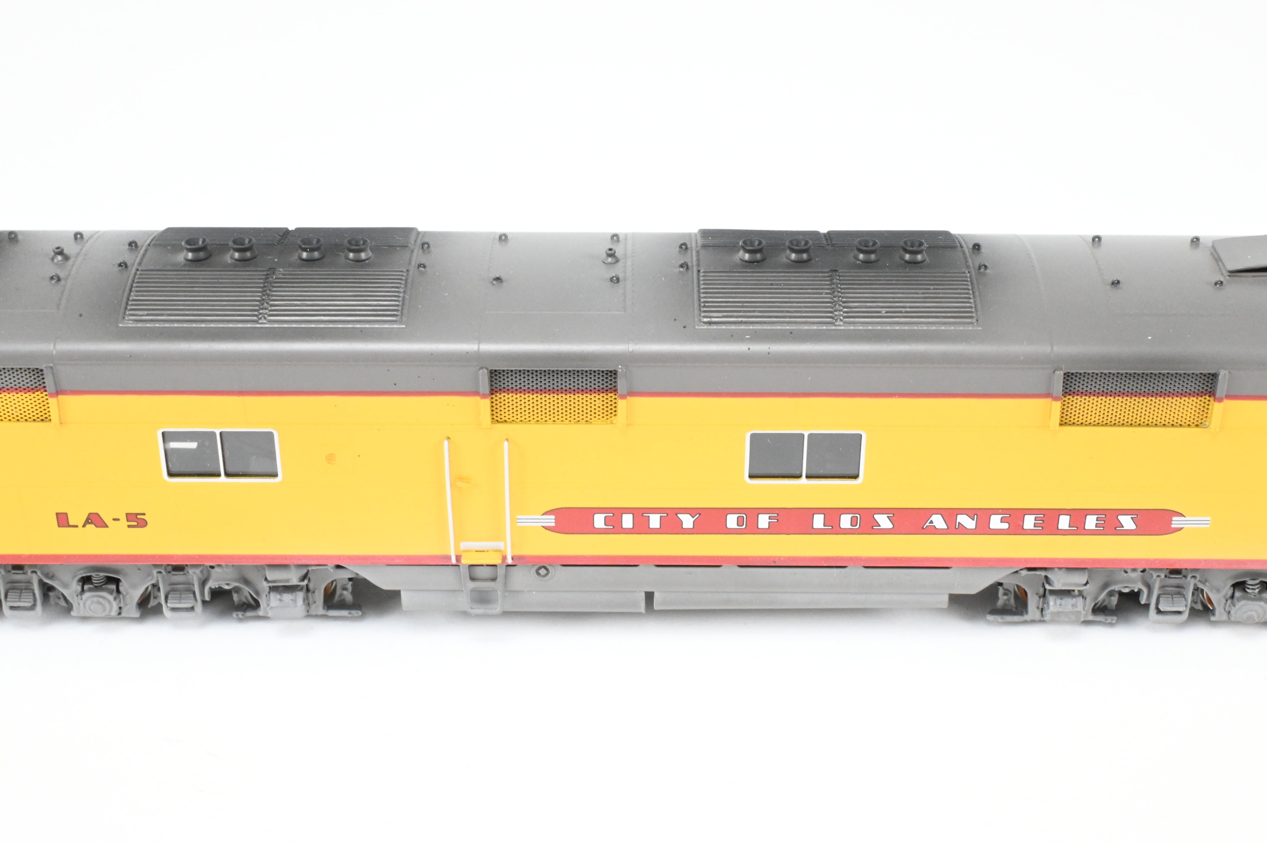 HO Scale Brass Diesel Locomotive Set - Challenger Imports Union Pacific City of Los Angeles EMD E6 A/B/B Set with Weathering Finishing