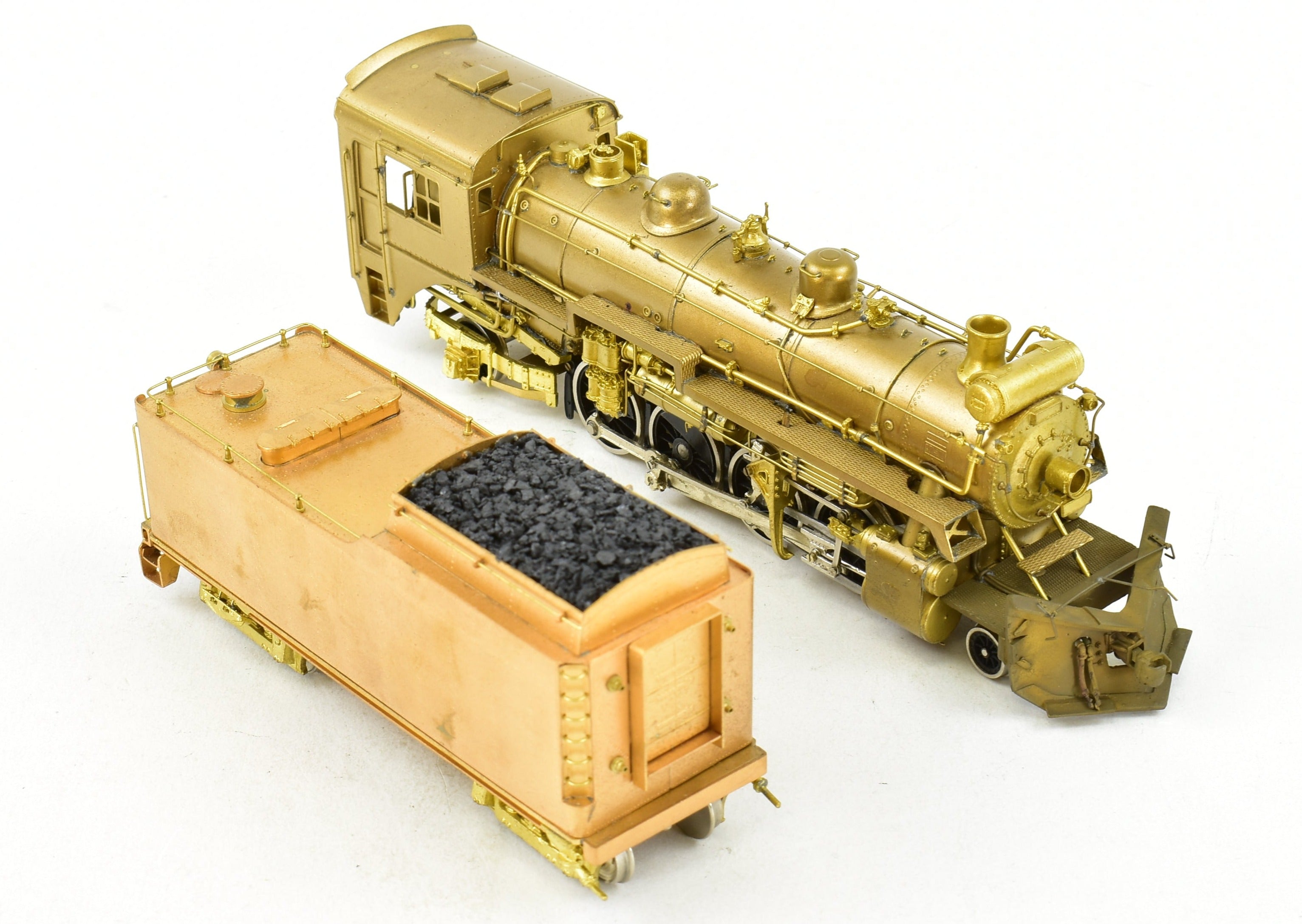 HO Scale Brass Model Train - Van Hobbies CPR Canadian Pacific Railway 2-8-2 P-1d, e Mikado First Run Tender Model