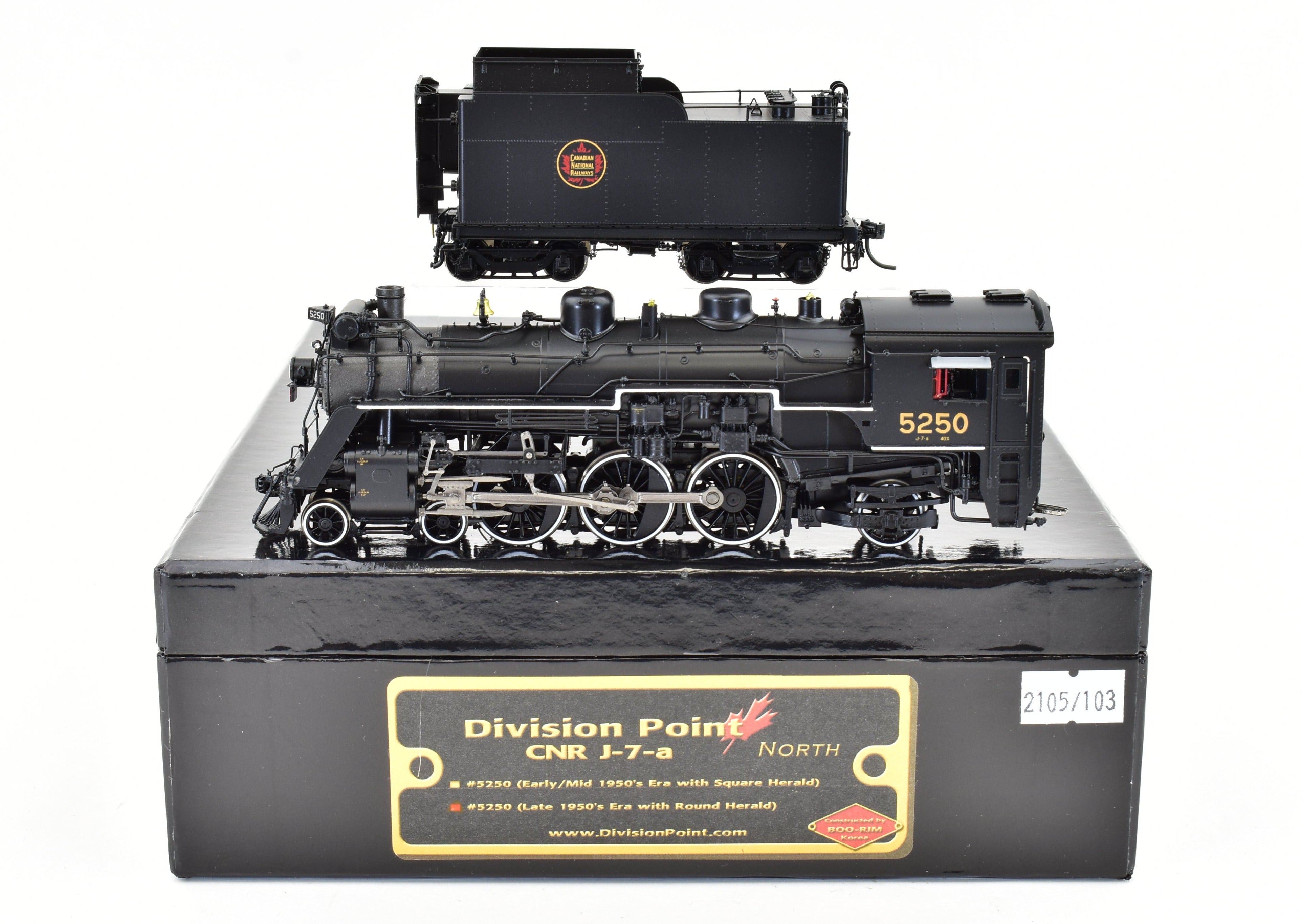 HO Brass DVP Division Point CNR Class J-7-a 4-6-2 FP #5250 Model