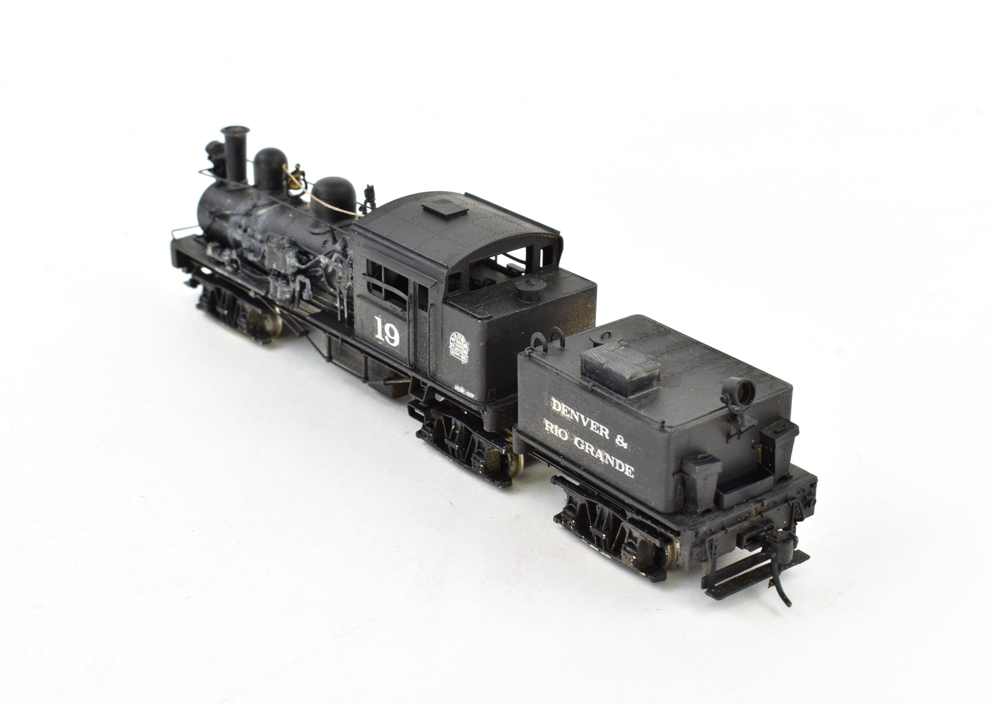 HO Scale Brass Westside Model Co. Westside Lumber Co. 3-Truck Shay Locomotive in Standard Gauge Version for Various Railroads