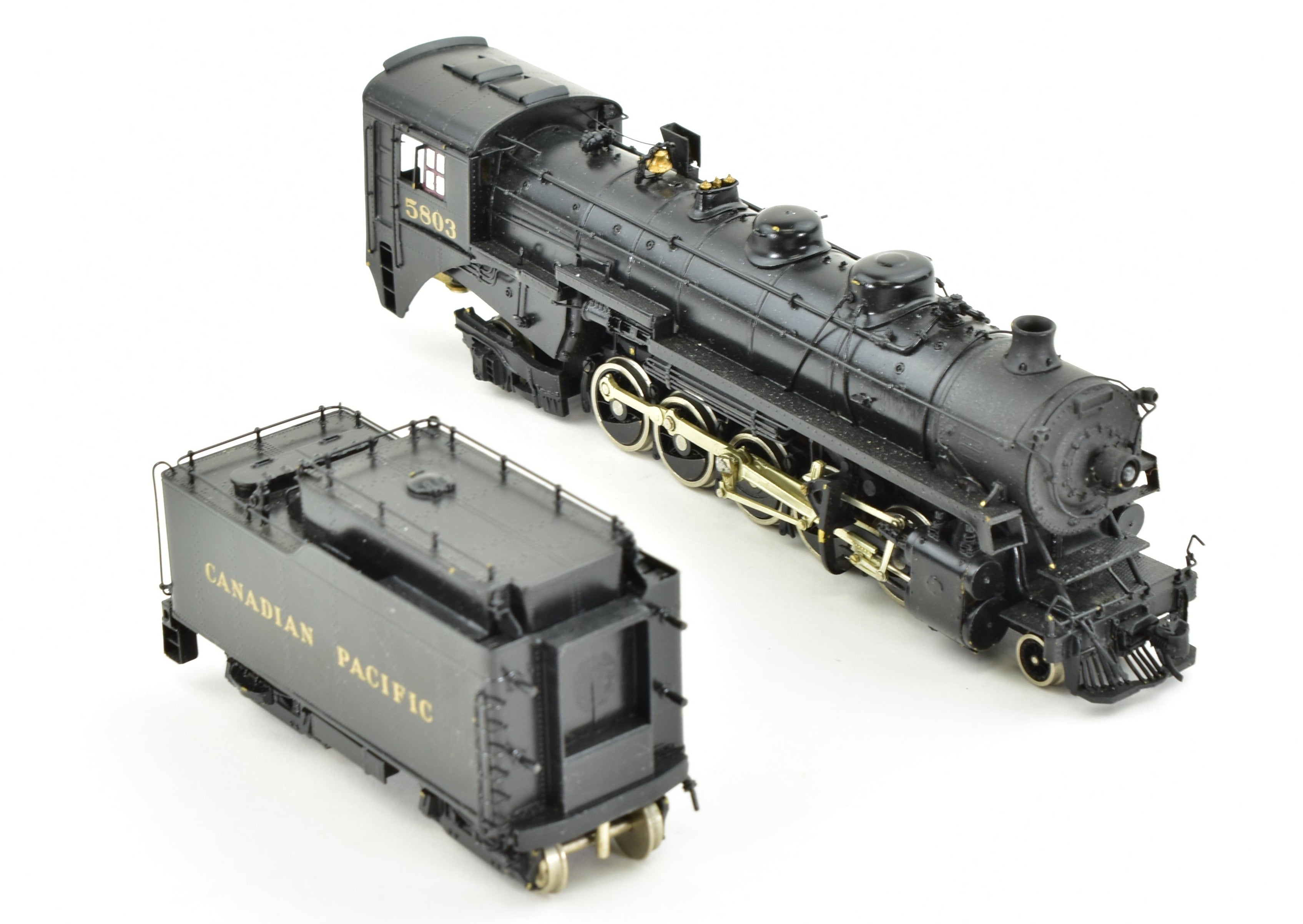HO Scale Brass PFM Van Hobbies Canadian Pacific Railway S-2a 2-10-2 CP #5803 Model