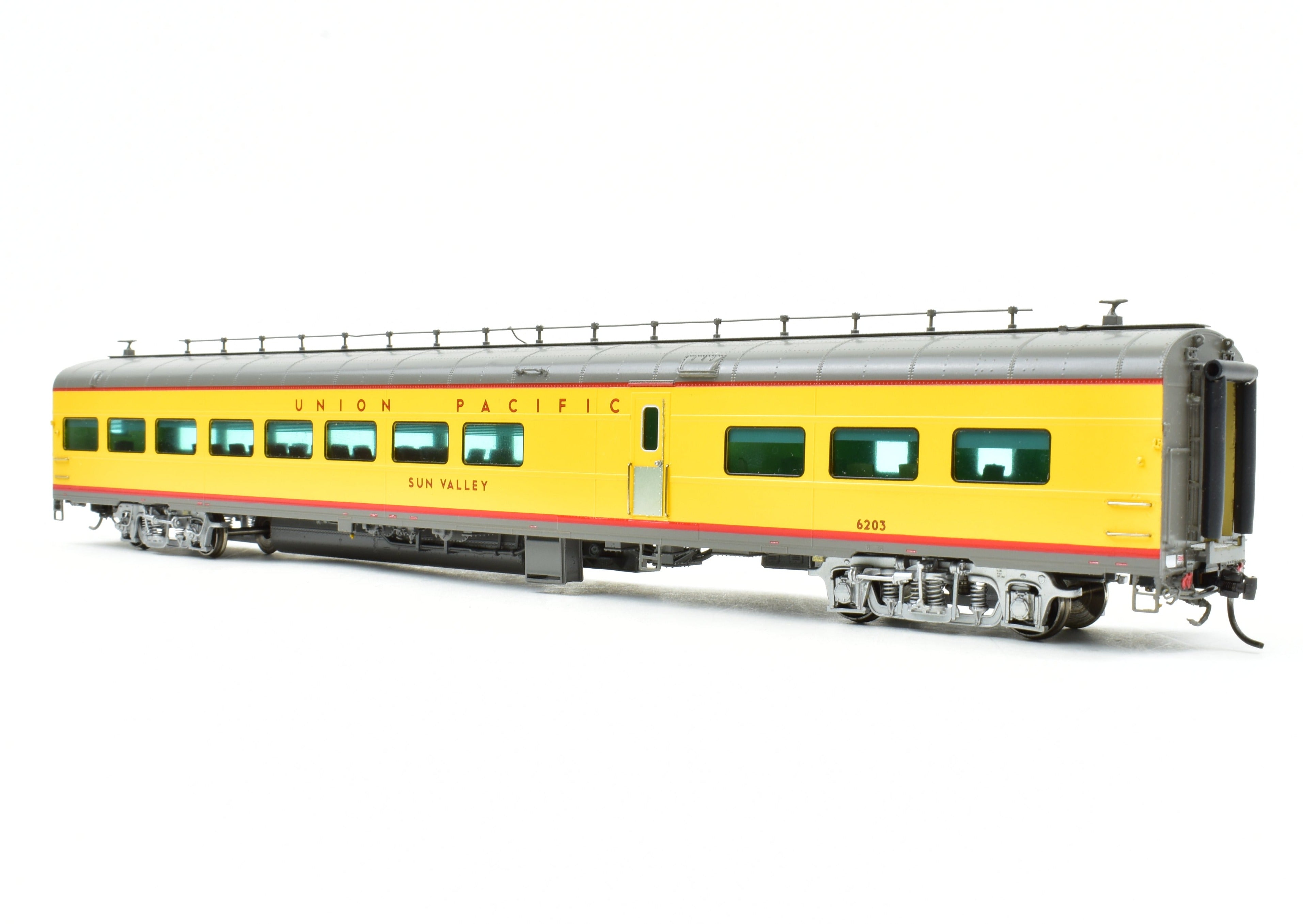 HO Scale Brass OMI Union Pacific Sun Valley Lounge FP No. 6203 by Overland Models