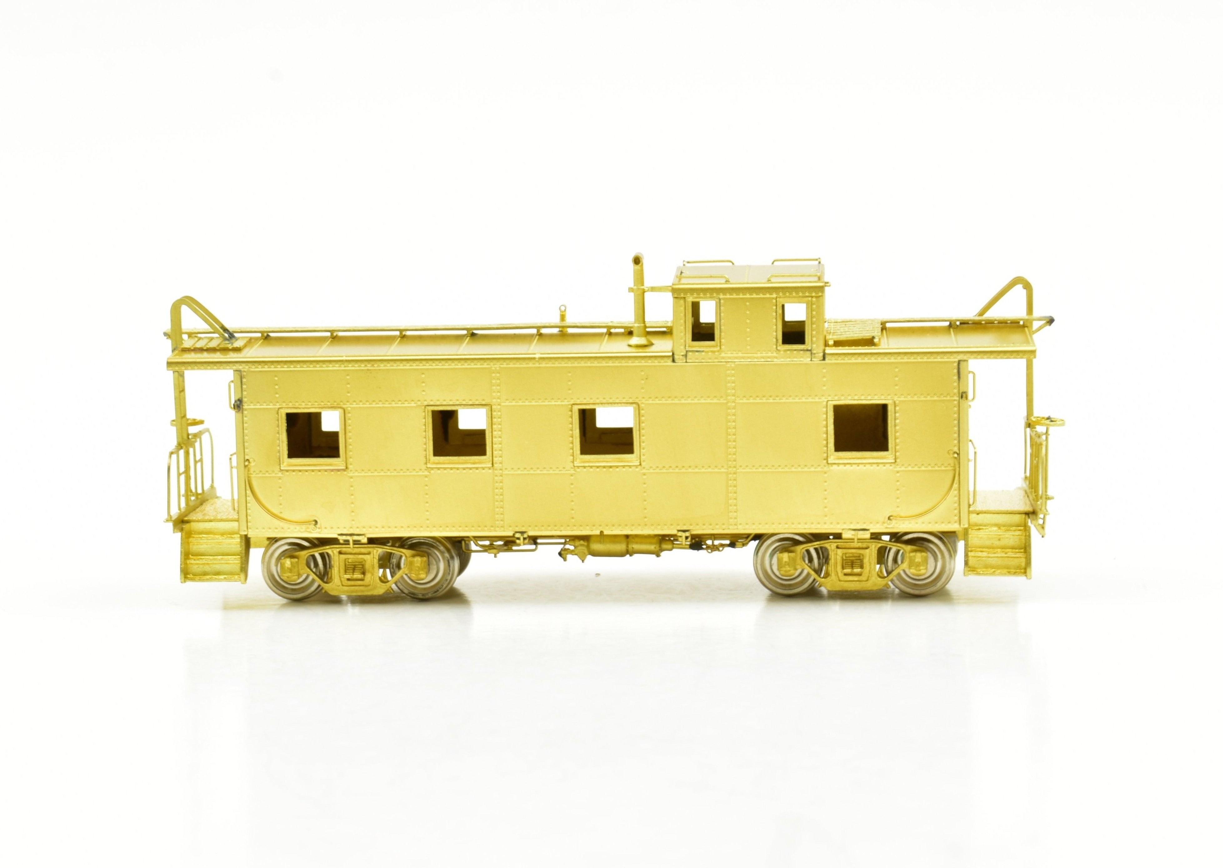 HO Brass MILW - Milwaukee Road Steel Cupola Caboose by OMI with K Brakes