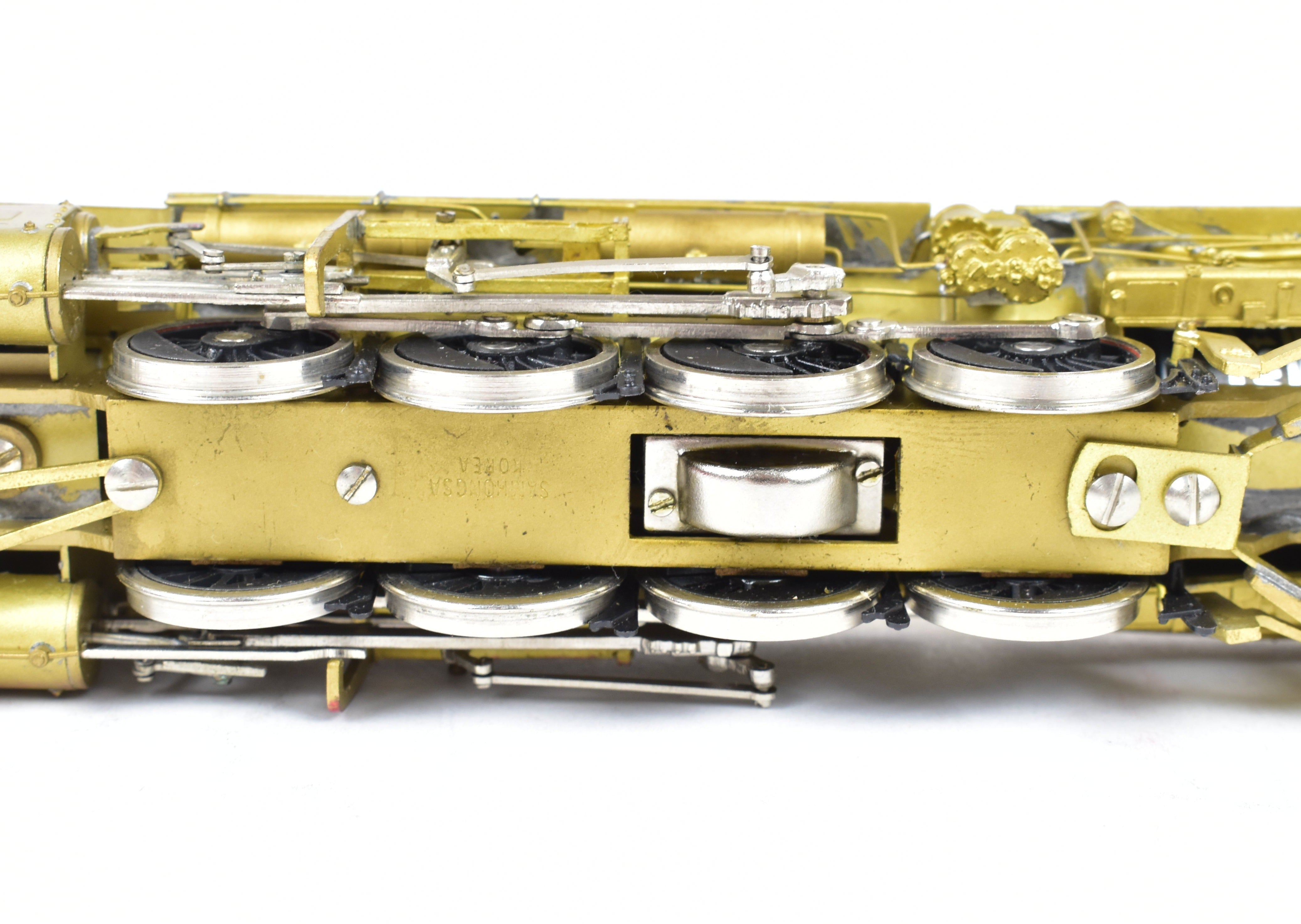 HO Scale Brass Model Train - Key Imports GTW Grand Trunk Western 3700 2-8-2 Mikado Engine