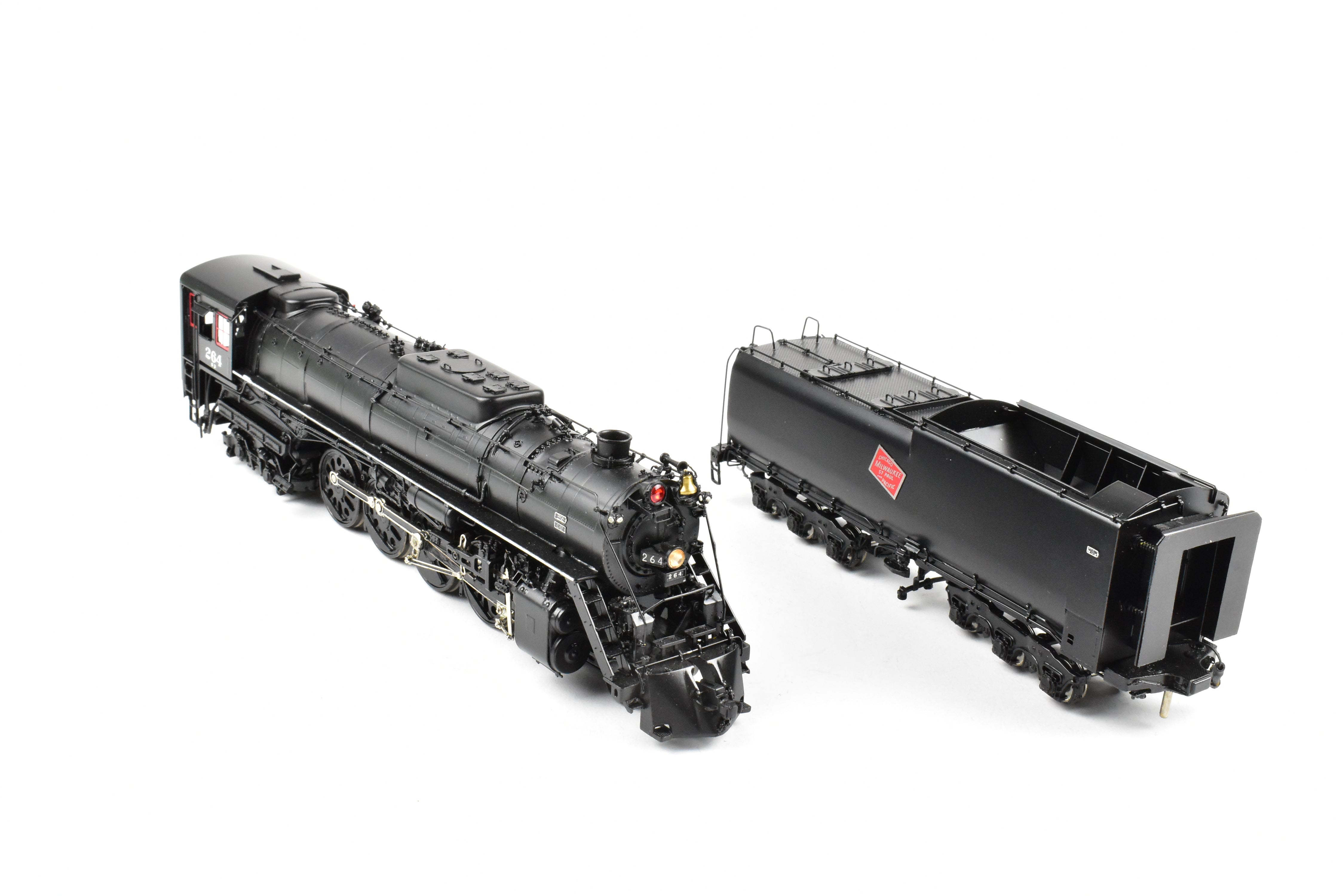 HO Brass OMI MILW S-3 4-8-4 Round Boiler Front FP No. 264 by Overland Models