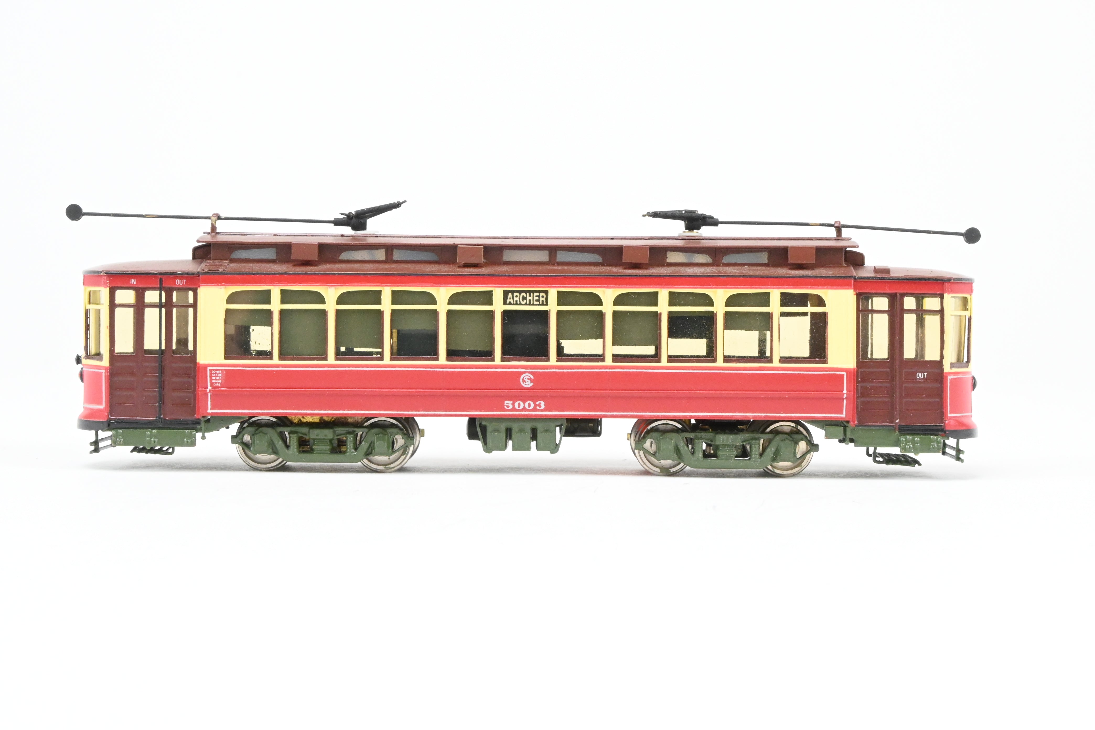 HO Scale Brass Fairfield 343 CSL Chicago Surface Lines Custom Painted Pullman Car No. 5003