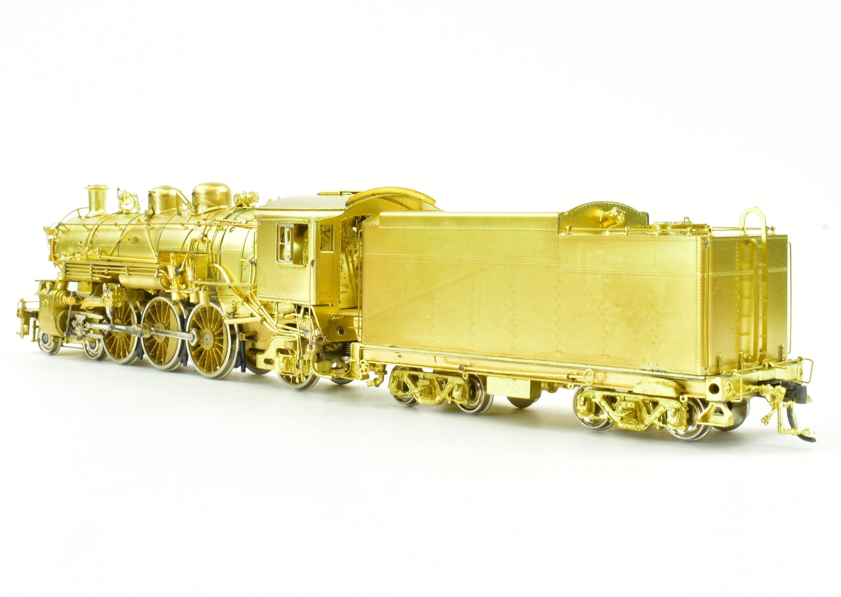 HO Scale Brass Model Train - Overland Models' Monon K - 5a 4 - 6 - 2 Pacific Locomotive by Ajin Precision