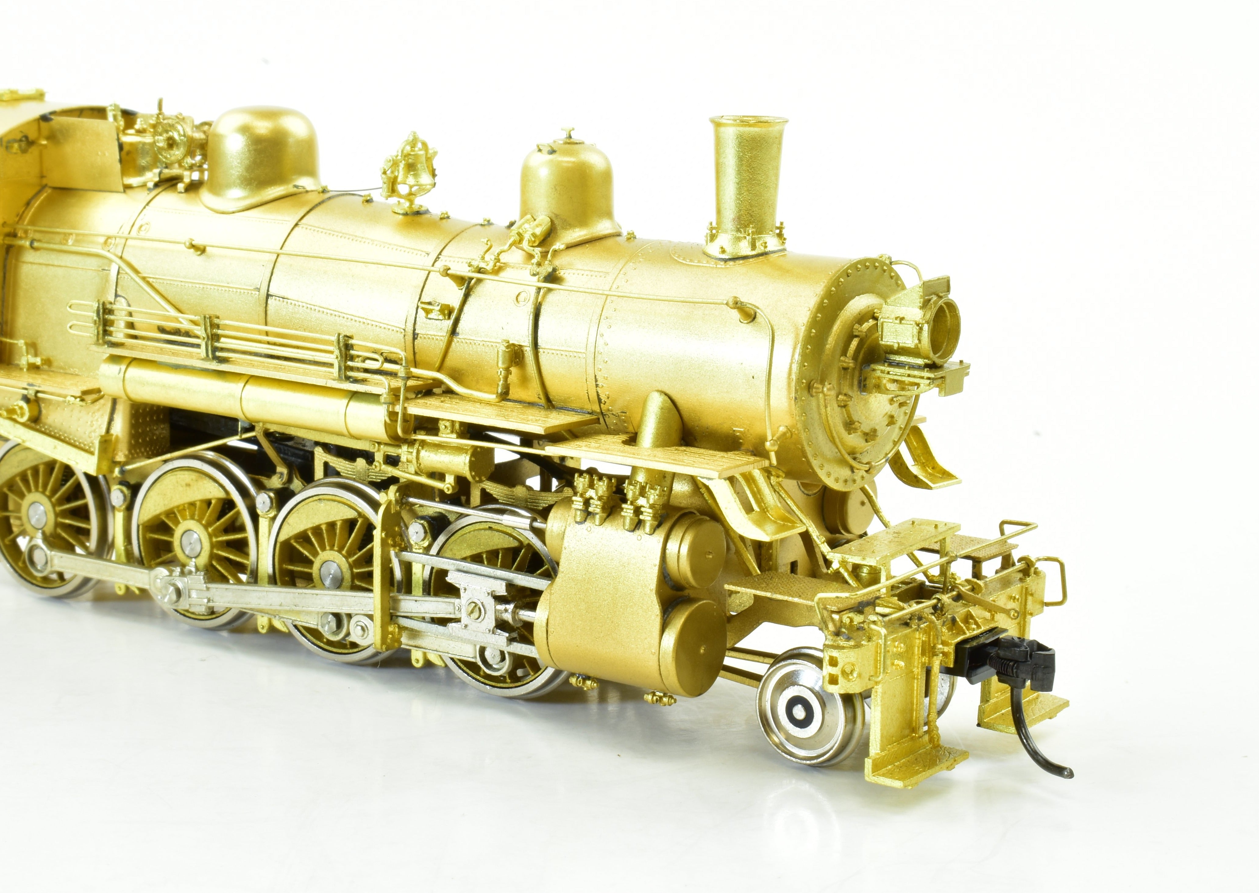 HO Scale Brass Model Train Engine - W&R Enterprises NP Northern Pacific Y - 2 2 - 8 - 0 Steam Locomotive
