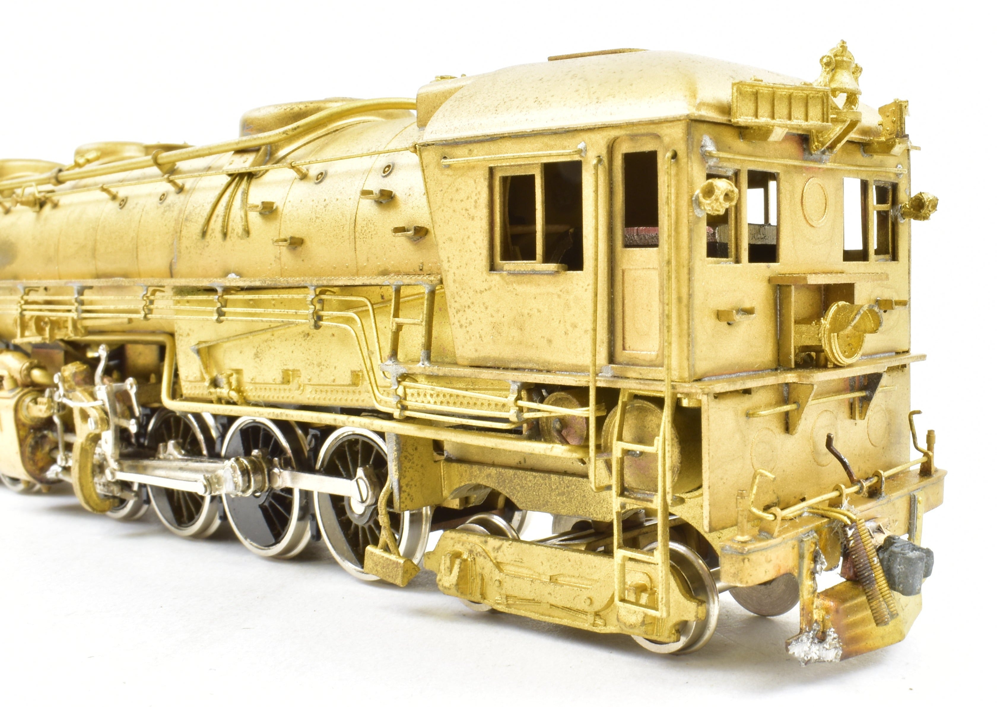HO Scale Brass Model Train by Westside Model Co., Southern Pacific Class AC - 4 4 - 8 - 8 - 2 Cab Forward Locomotive from 1977 Production Run