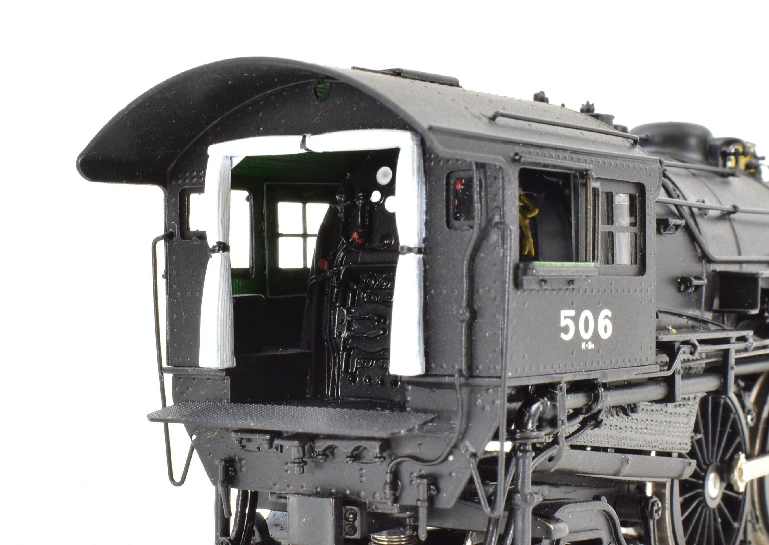 HO Scale Brass Key Imports B&A Boston & Albany K - 3n 4 - 6 - 2 Pacific #506 Factory Painted