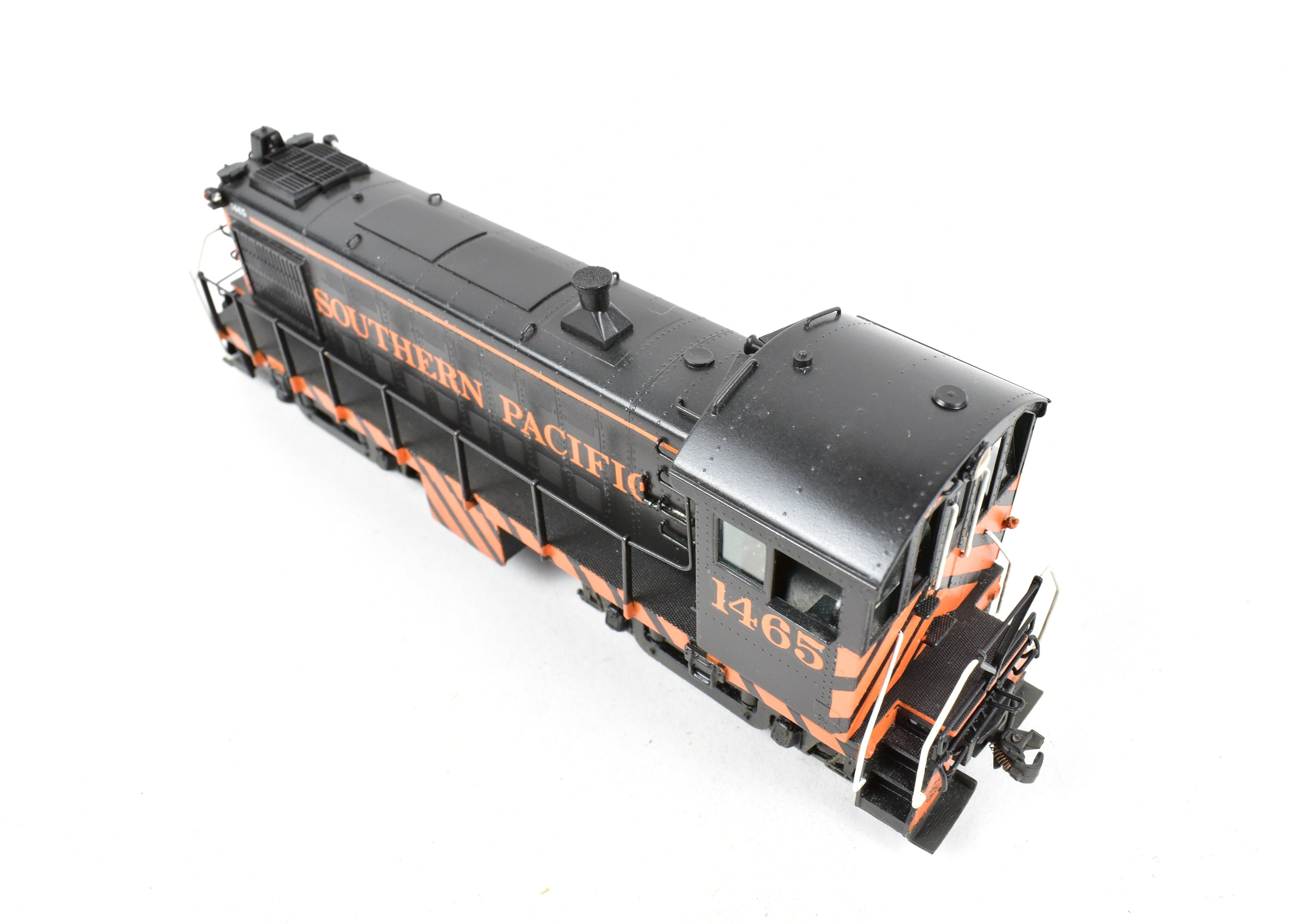 Custom Painted Tiger Stripe HO Brass ALCO S - 4 Switcher Model for Southern Pacific