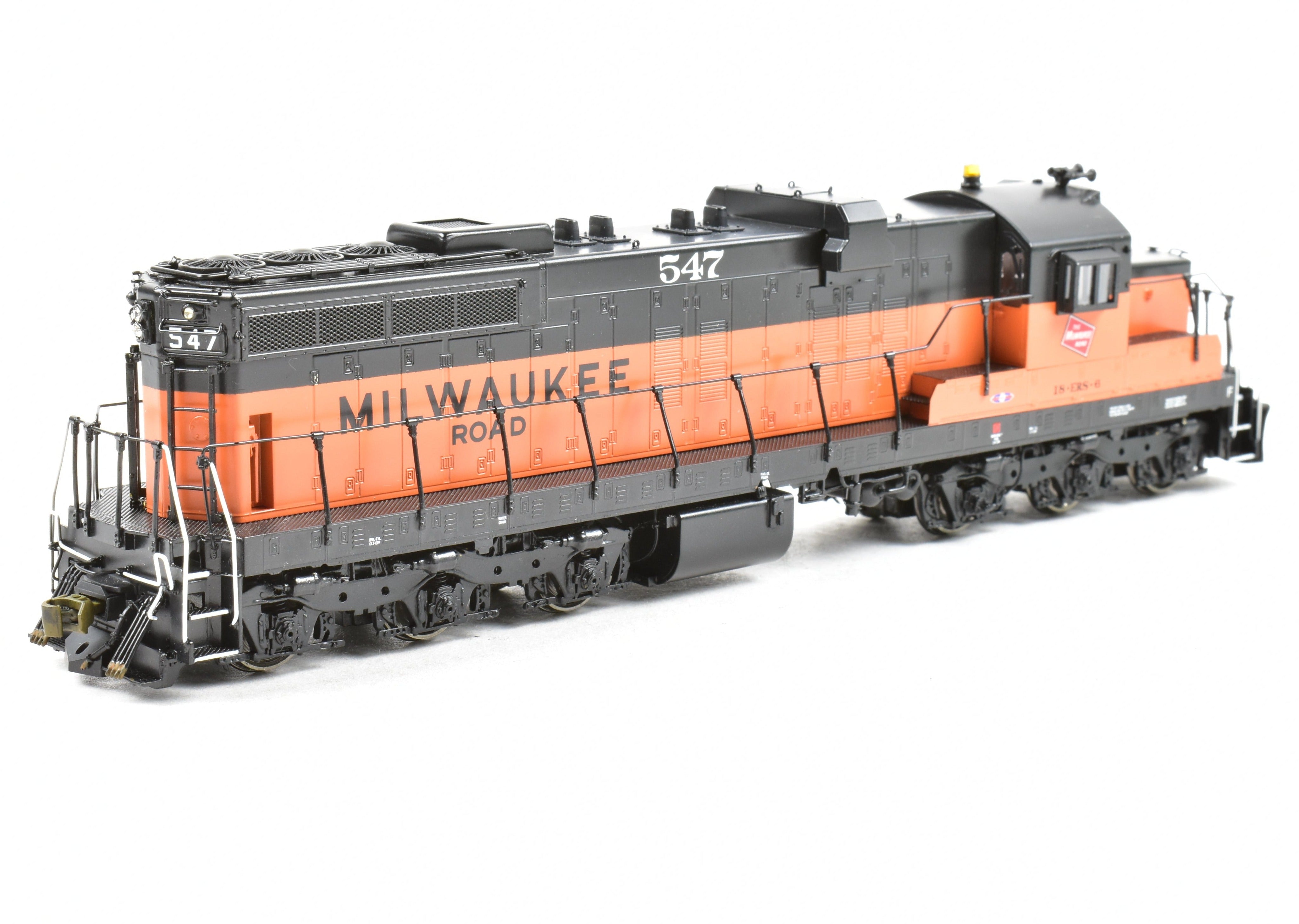 HO Scale Brass OMI Milwaukee Road EMD SD10 #547 Factory Painted with DCC