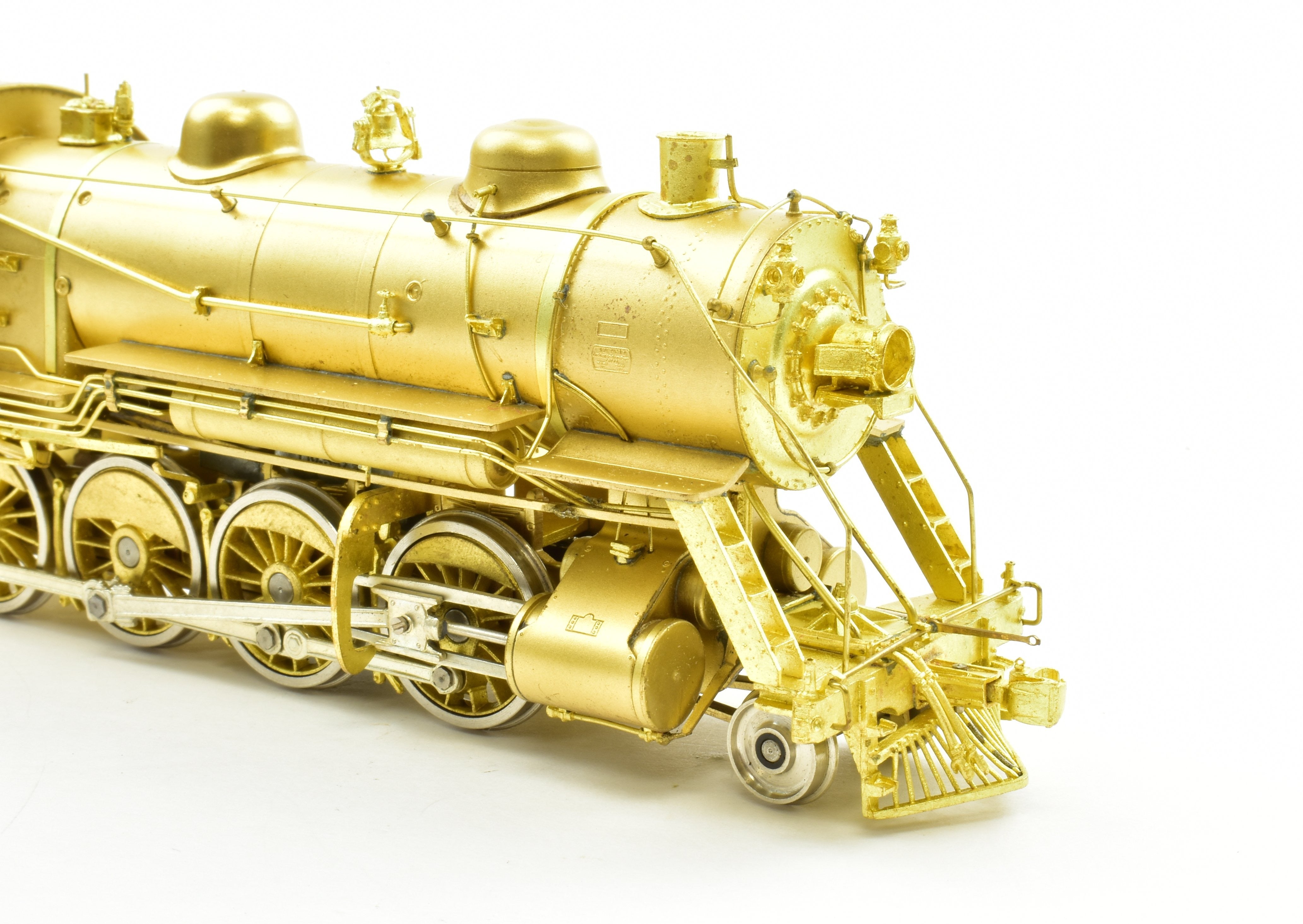 HO Scale Brass Model Key Imports Rutland Railroad G - 34 2 - 8 - 0 Consolidation Steam Locomotive with Stoker Engine