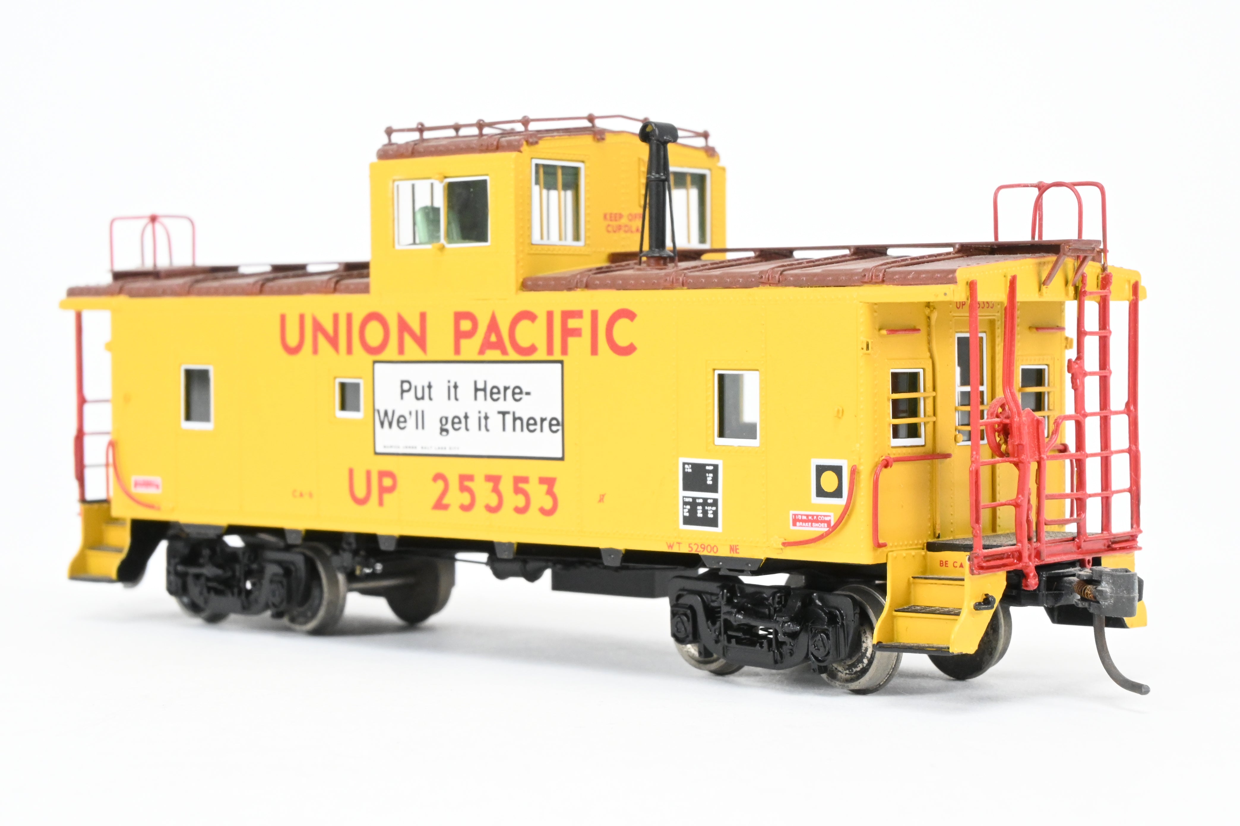 HO Scale Brass Union Pacific CA-6 Caboose FP No. 25353 by OMI