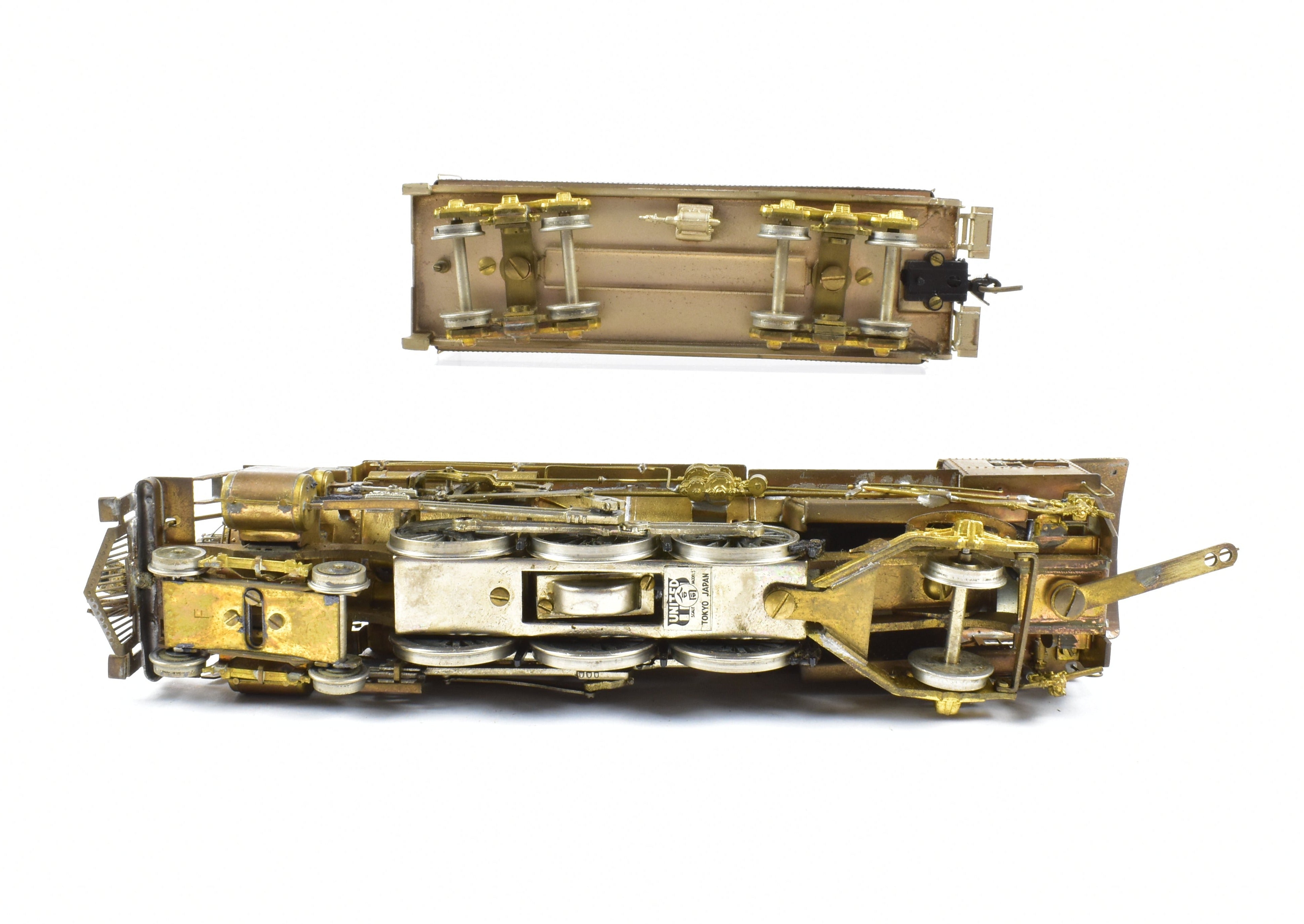 HO Scale Brass Pacific Fast Mail Model - United USRA (United States Railway Administration) for Various Roads 4-6-2 Light Pacific Steam Locomotive