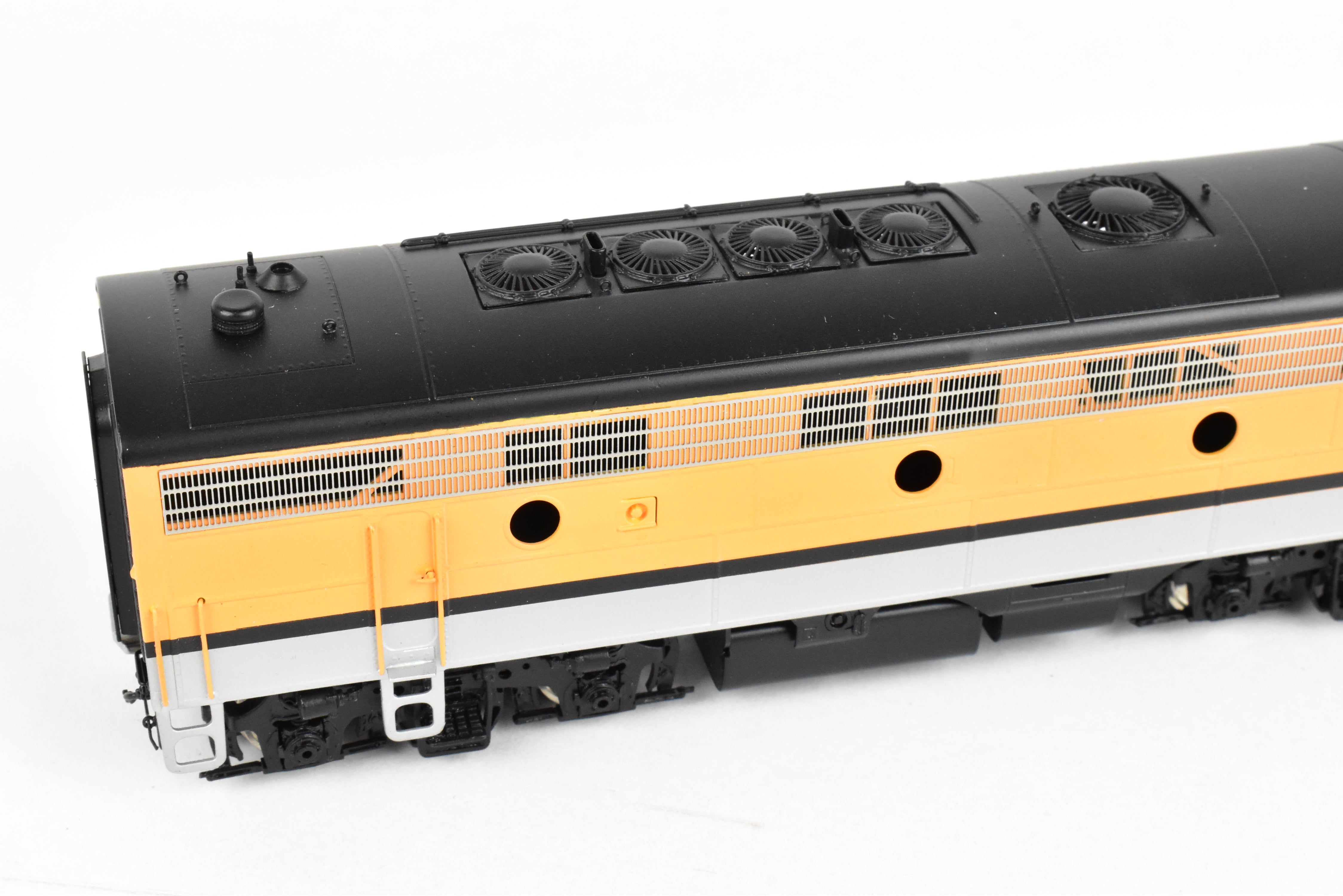 HO Scale Brass Oriental Limited D&RGW Rio Grande EMD F9 A/B/B Set, 1750 HP Factory Painted