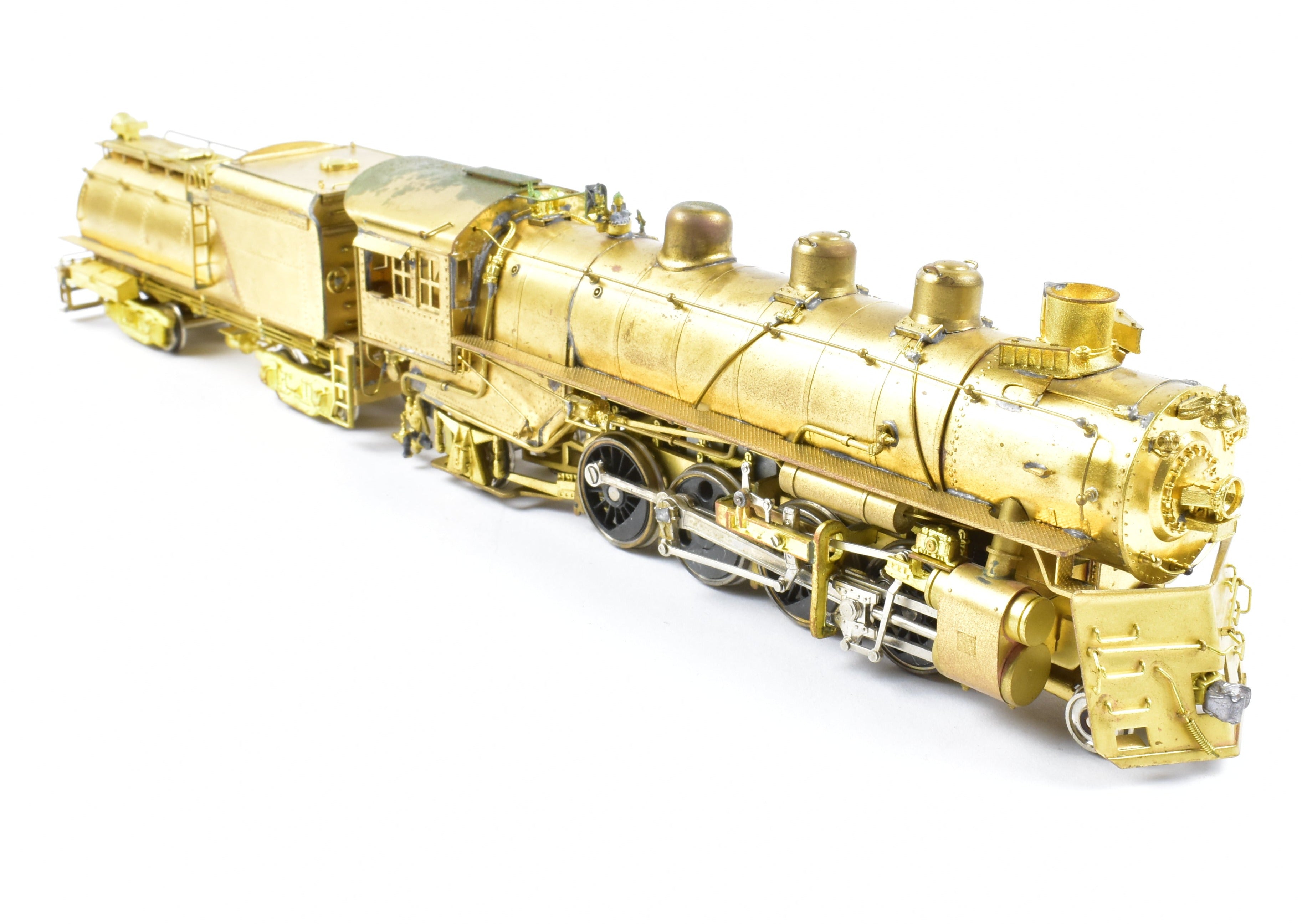 HO Scale Brass Balboa Union Pacific MK - 6 2 - 8 - 2 Mikado Steam Locomotive Snow Plow Pilot Model